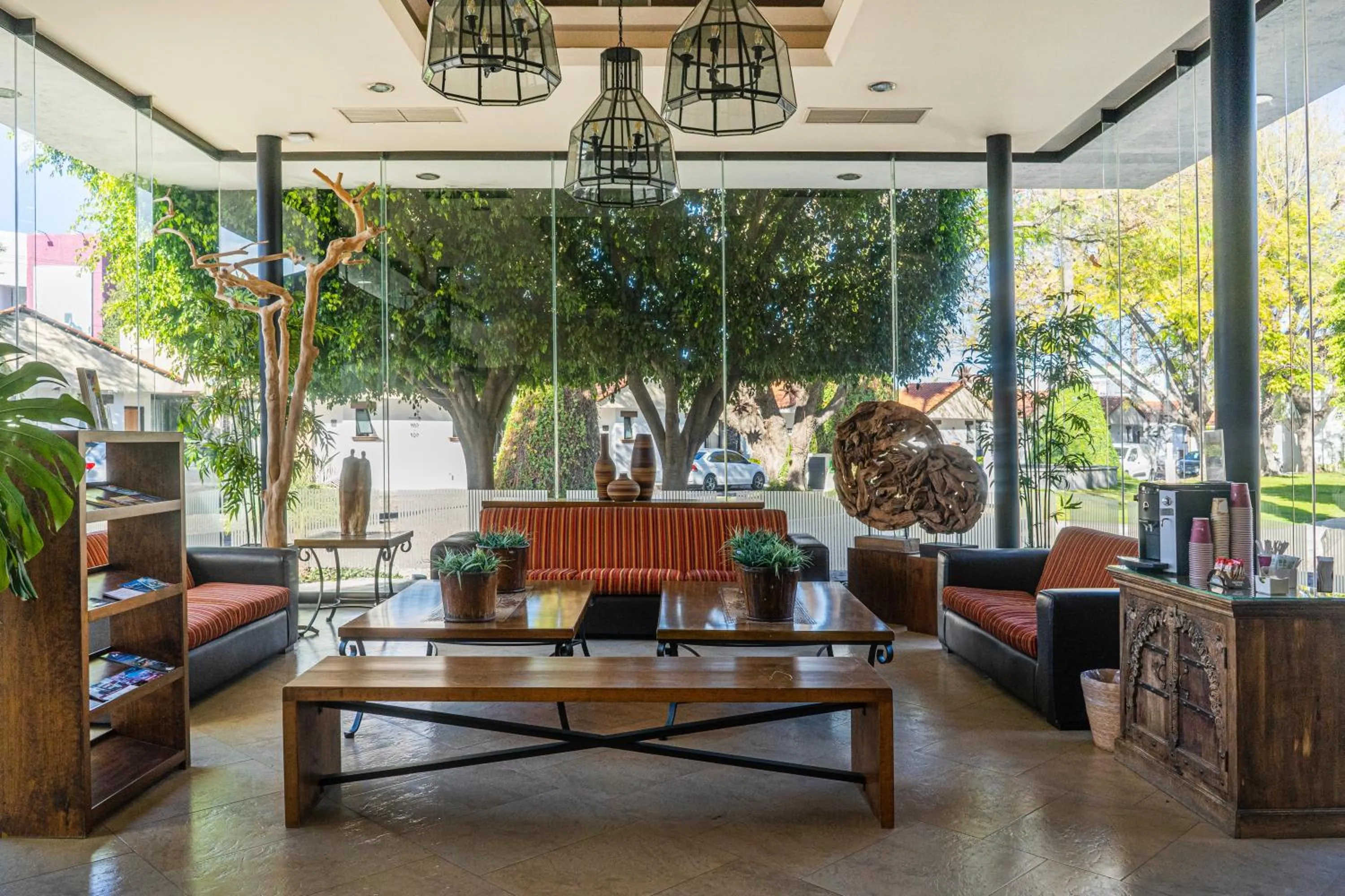 Lobby or reception in Hotel Flamingo Inn