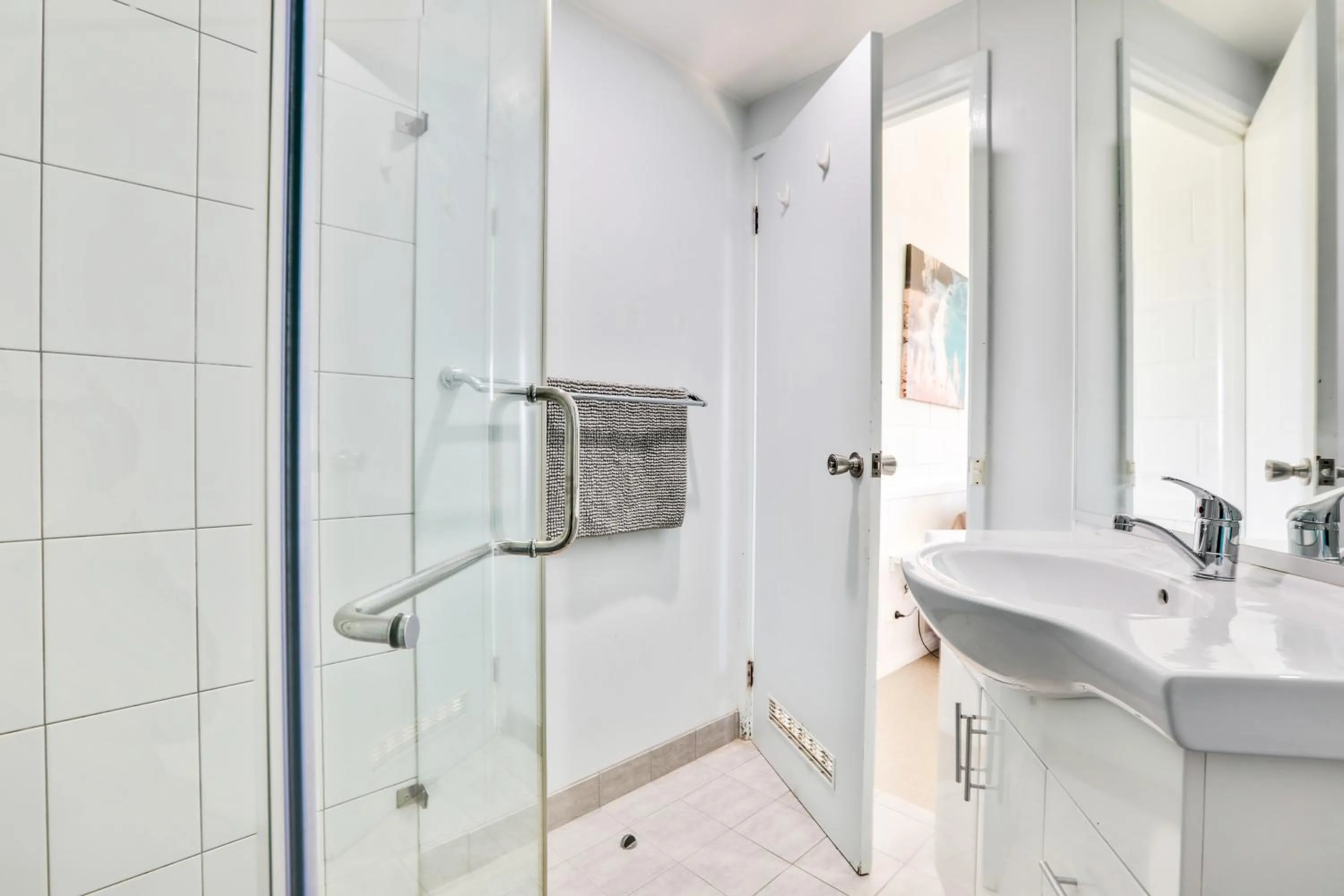 Bathroom in Beach Cabins Merimbula
