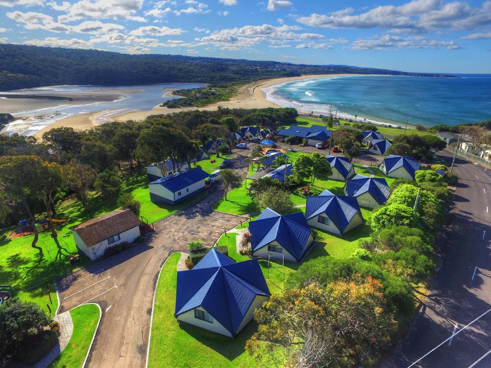 Property building in Beach Cabins Merimbula