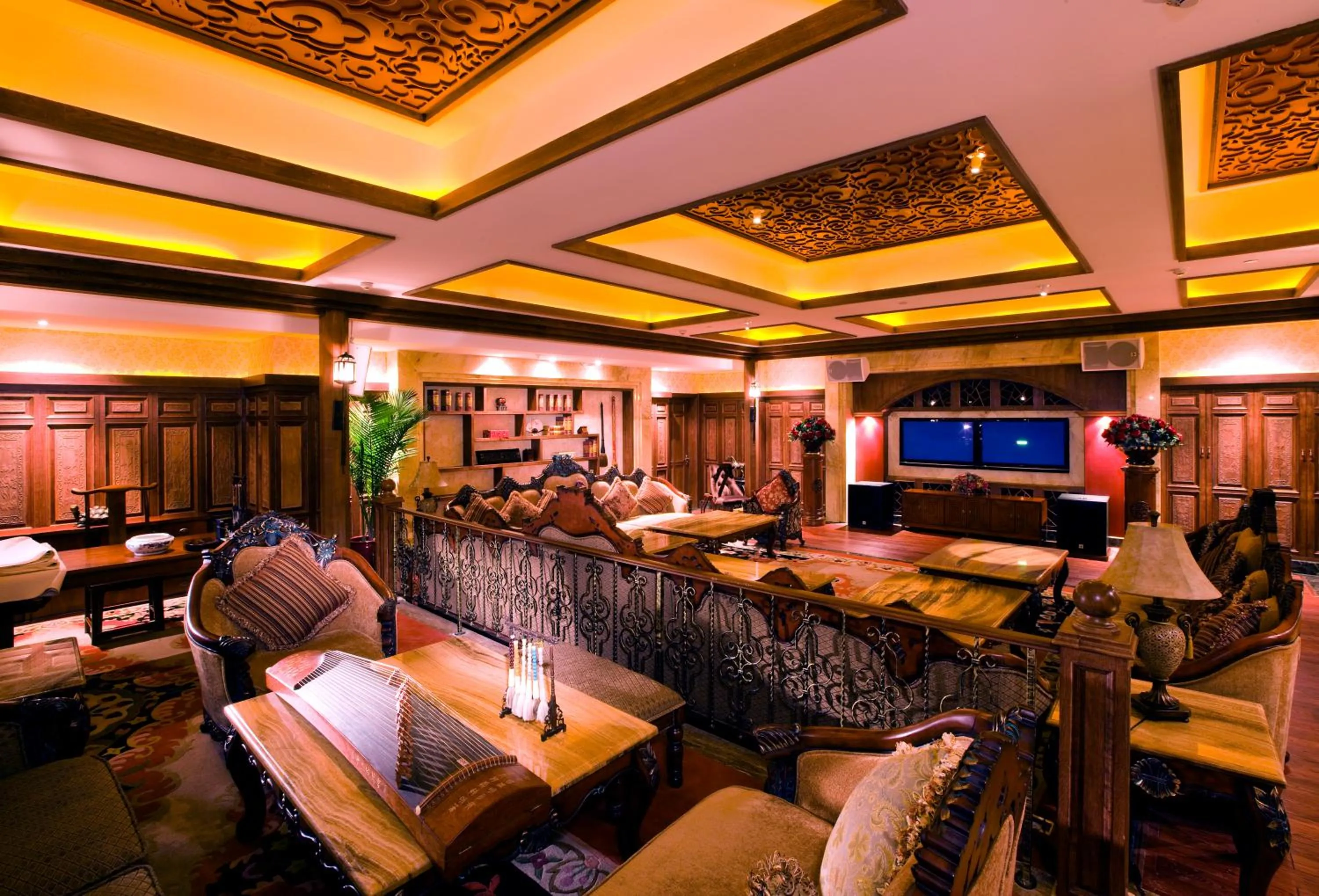 Lounge or bar in Nanyuan Universe Deluxe Hotel