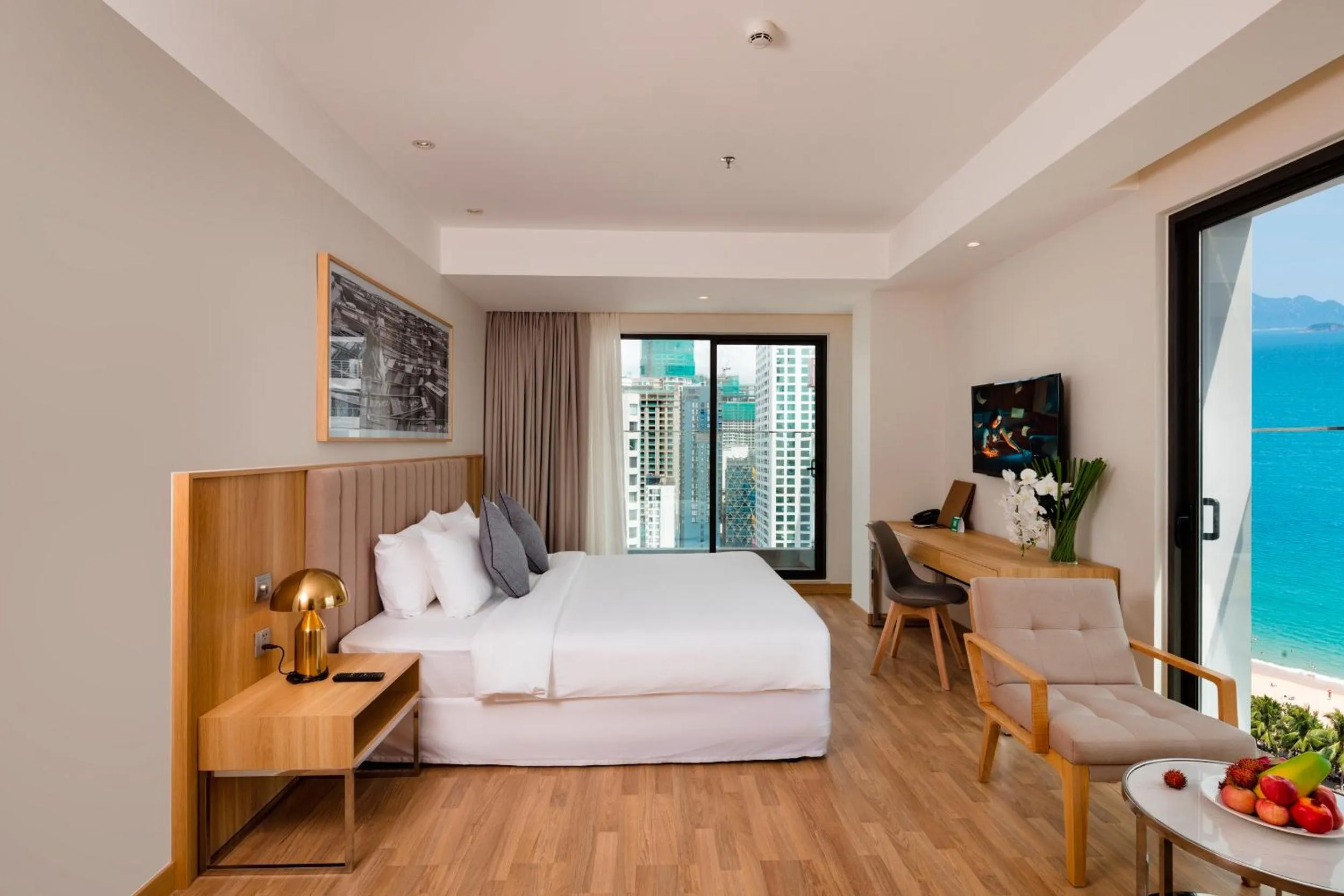 Photo of the whole room, Bed in Nagar Hotel Nha Trang