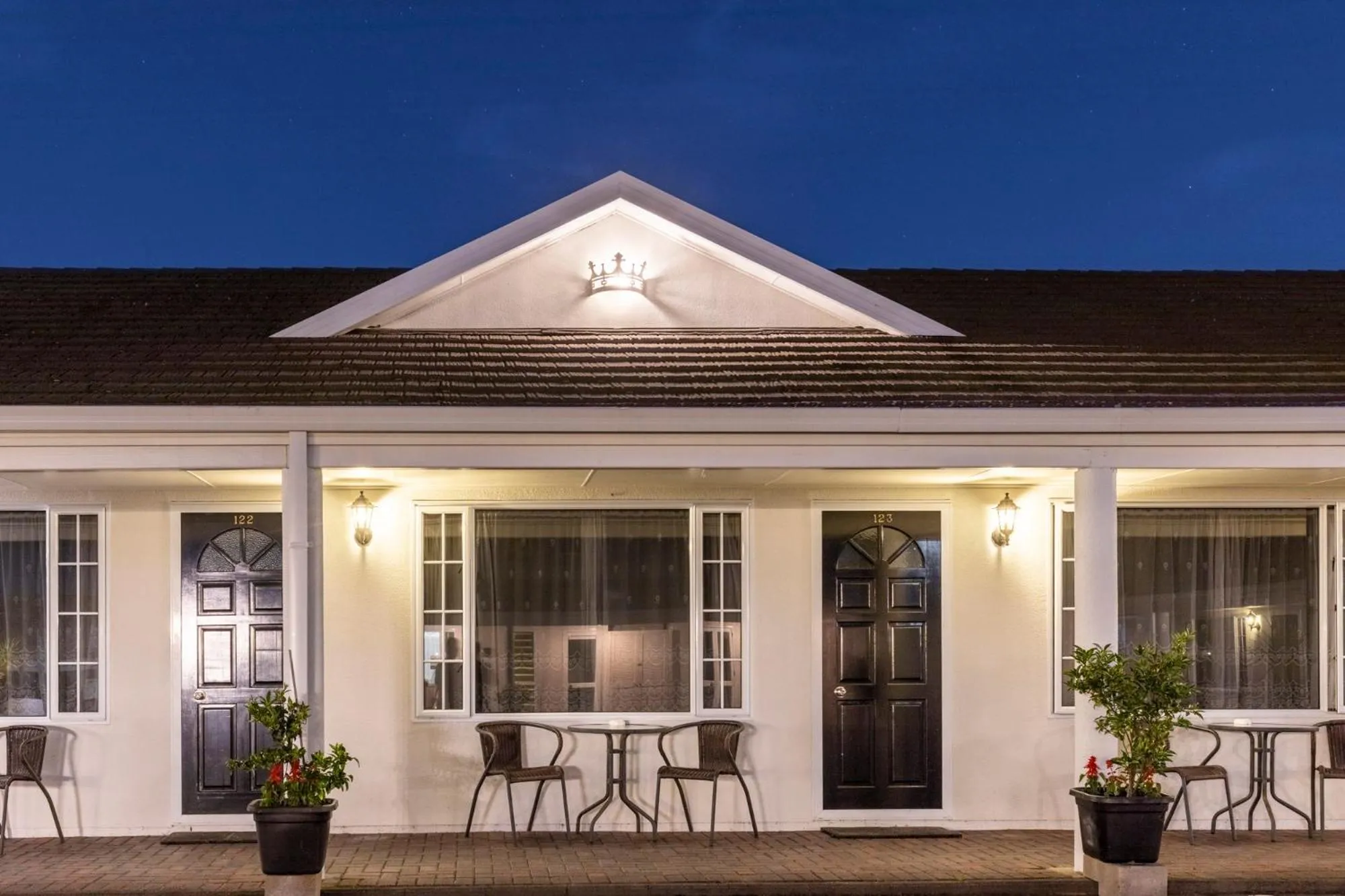 Facade/entrance in ASURE PRINCE motor lodge