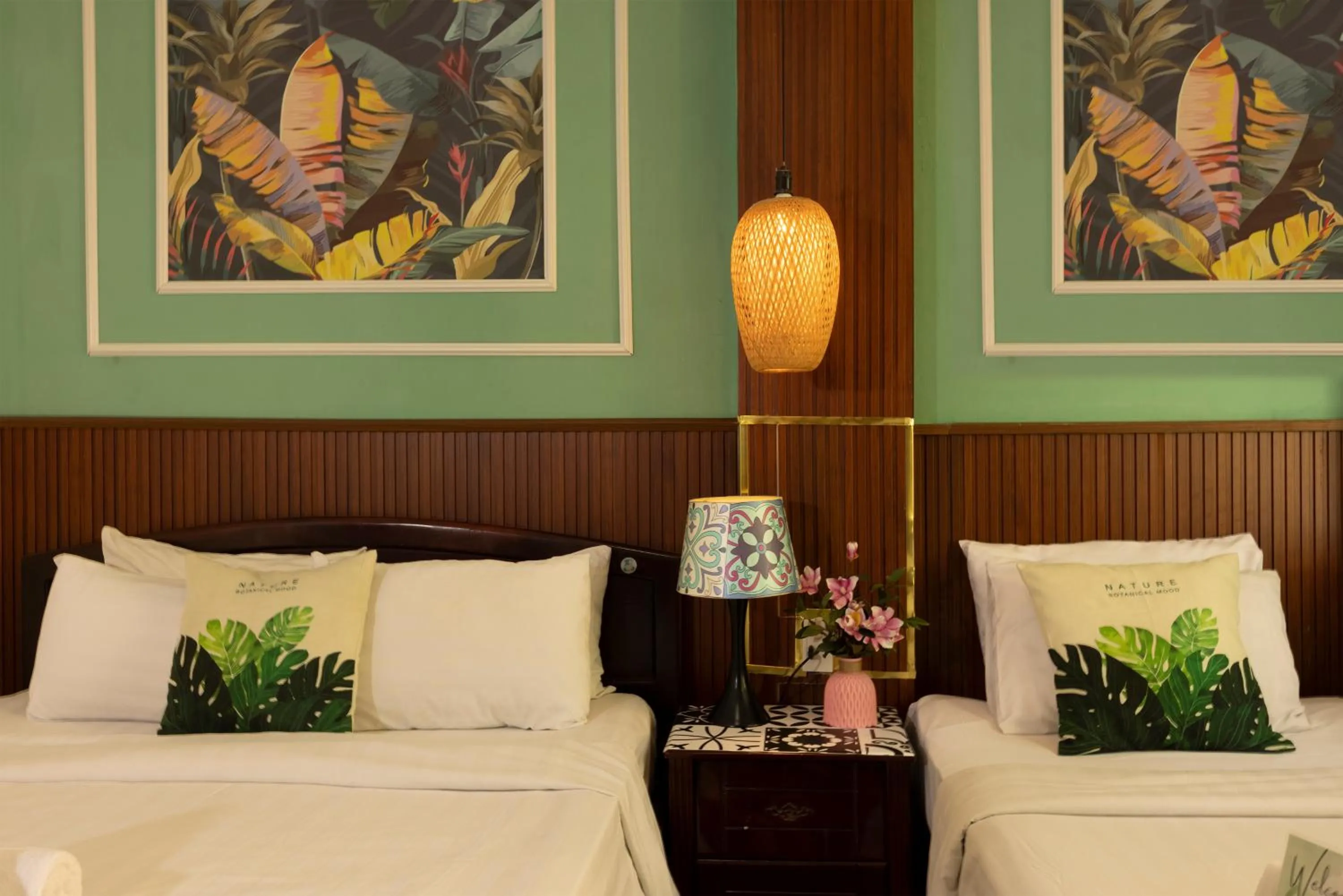 Bed in Vilion Central Hotel & Spa