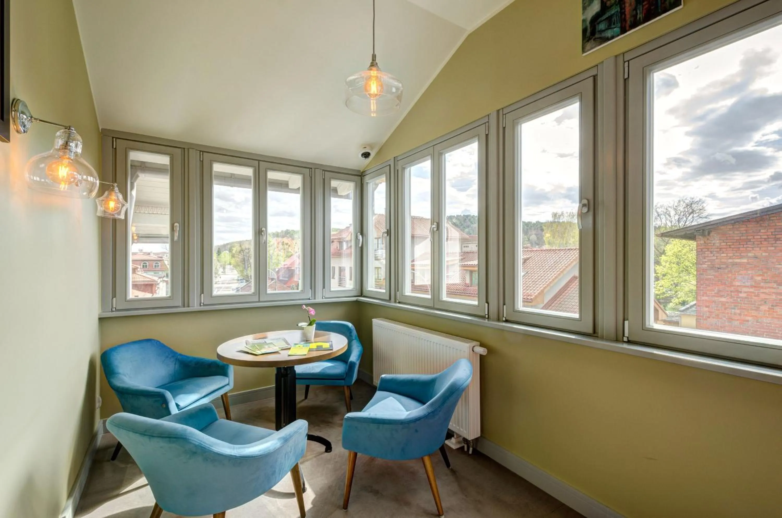 Communal lounge/ TV room in Ratusz B&B