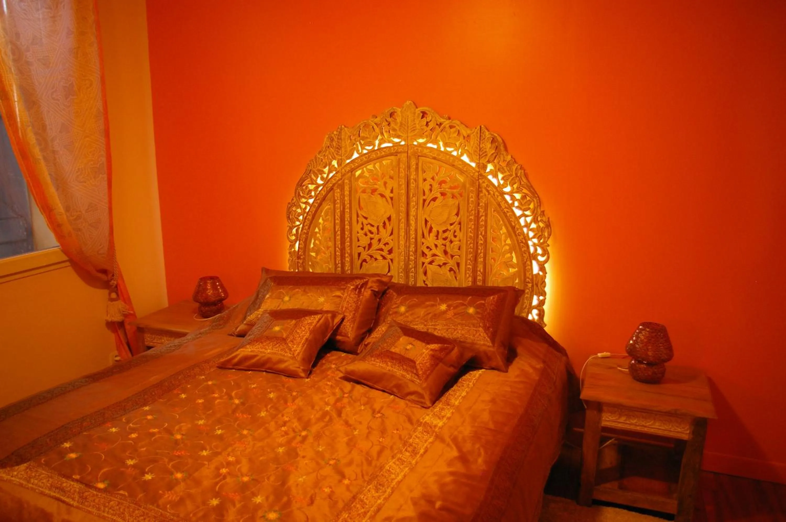 Bedroom, Bed in La Cognée