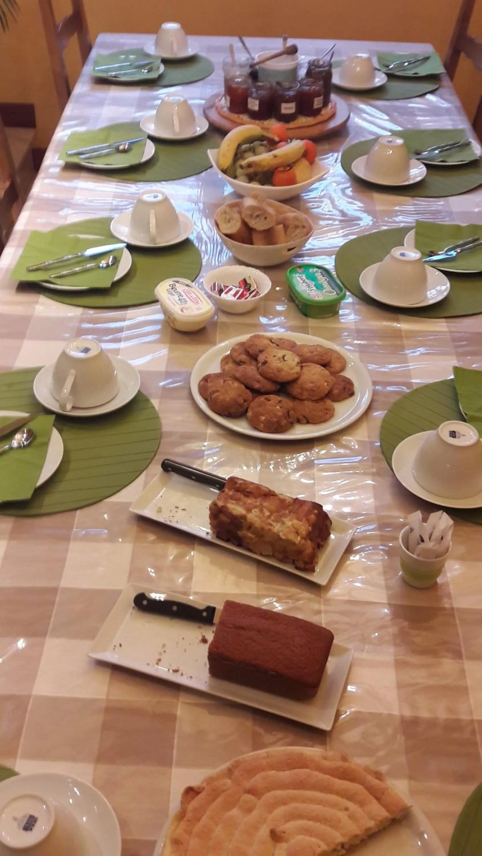Dining area in La Cognée