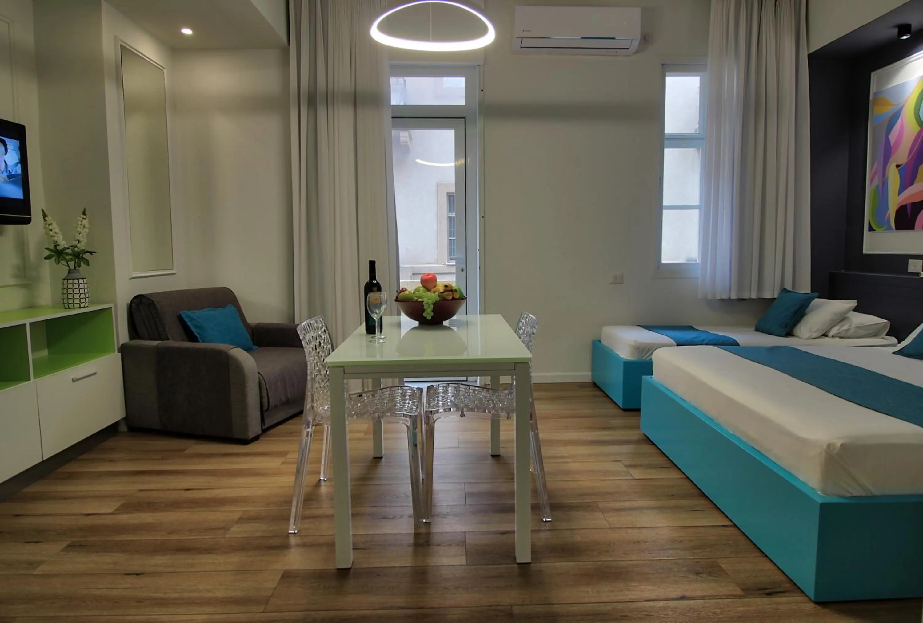 Bed in 1926 Designed ApartHotel