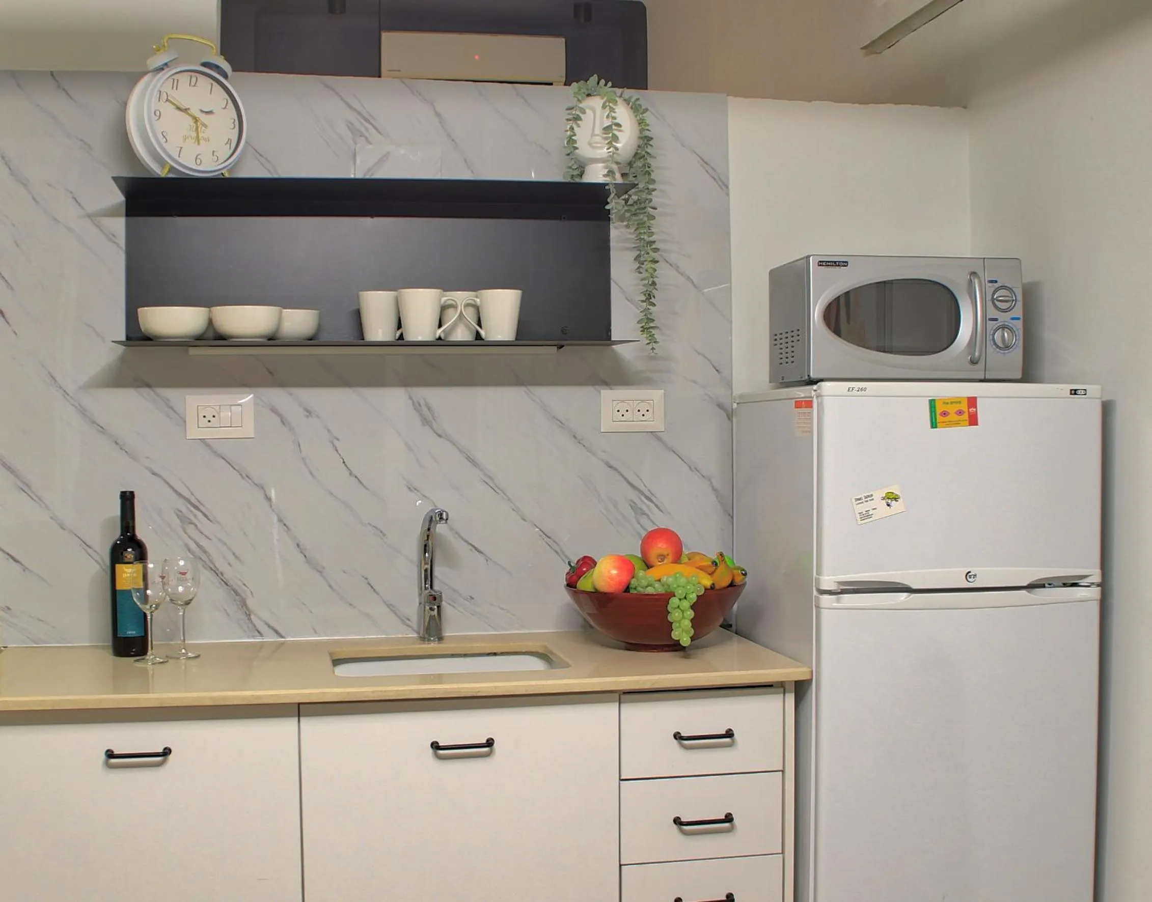 Kitchen or kitchenette in 1926 Designed ApartHotel