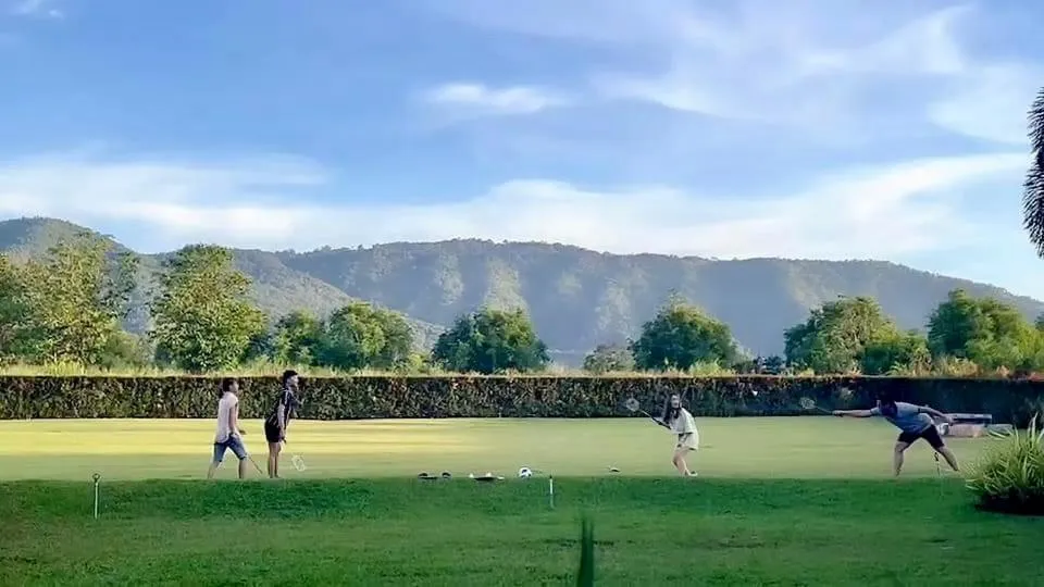 Mountain view in Annie Villa at Khao Yai