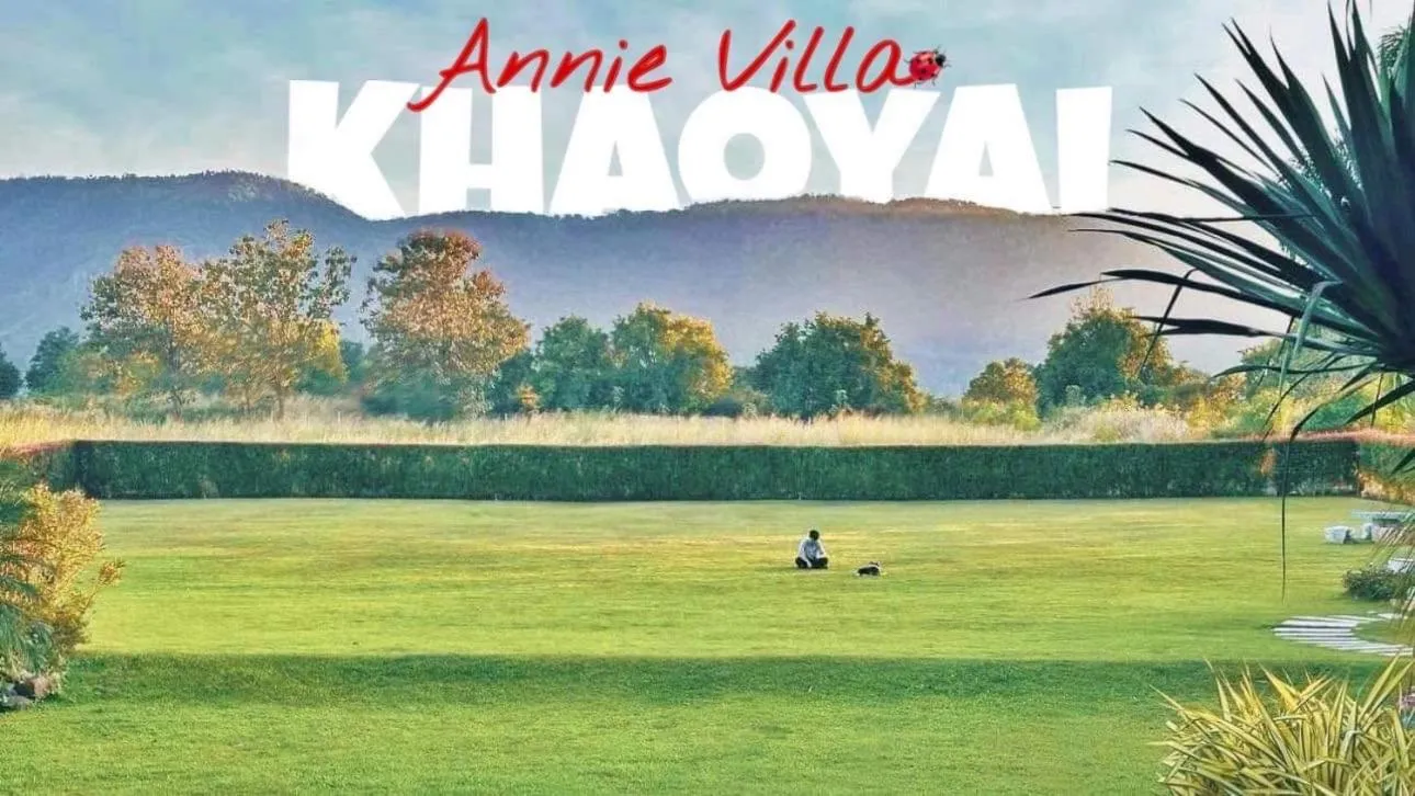 Mountain view in Annie Villa at Khao Yai