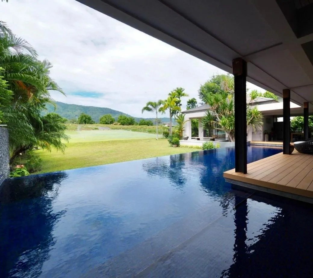 Mountain view in Annie Villa at Khao Yai