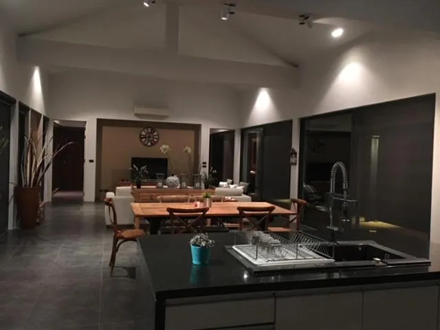 Living room in Annie Villa at Khao Yai