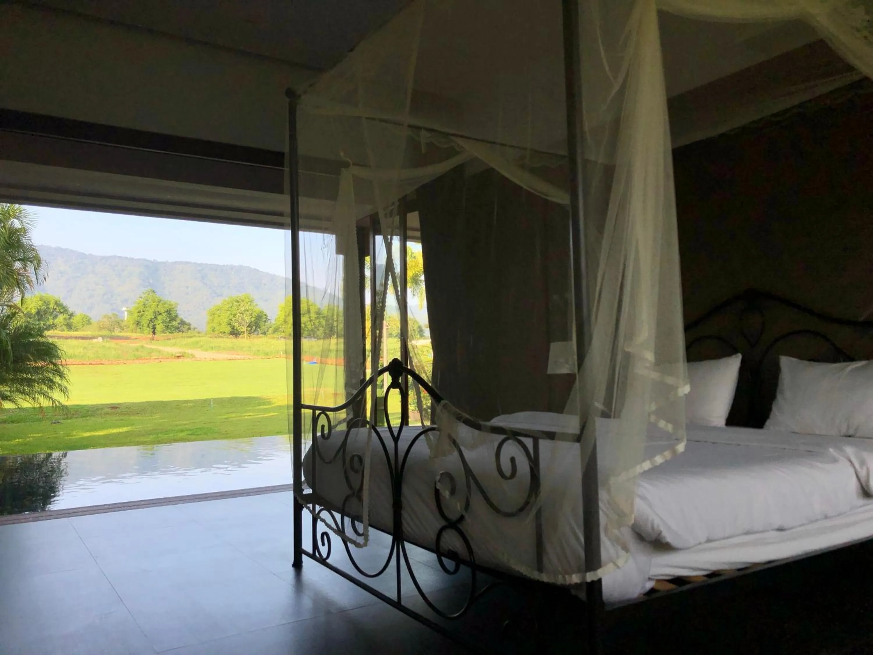 Bedroom, Bed in Annie Villa at Khao Yai