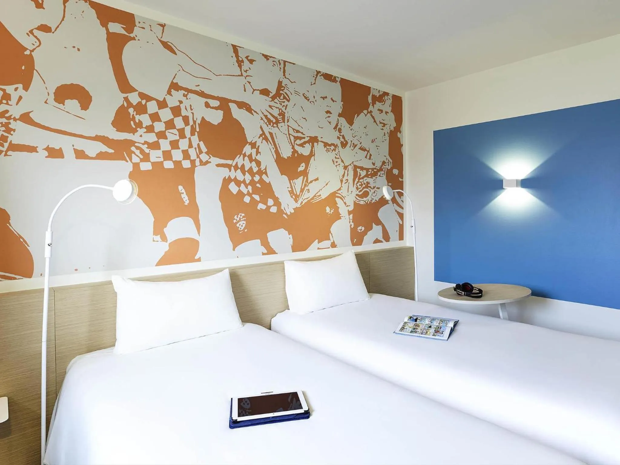 Bedroom, Bed in ibis Styles Toulouse Nord Sesquieres