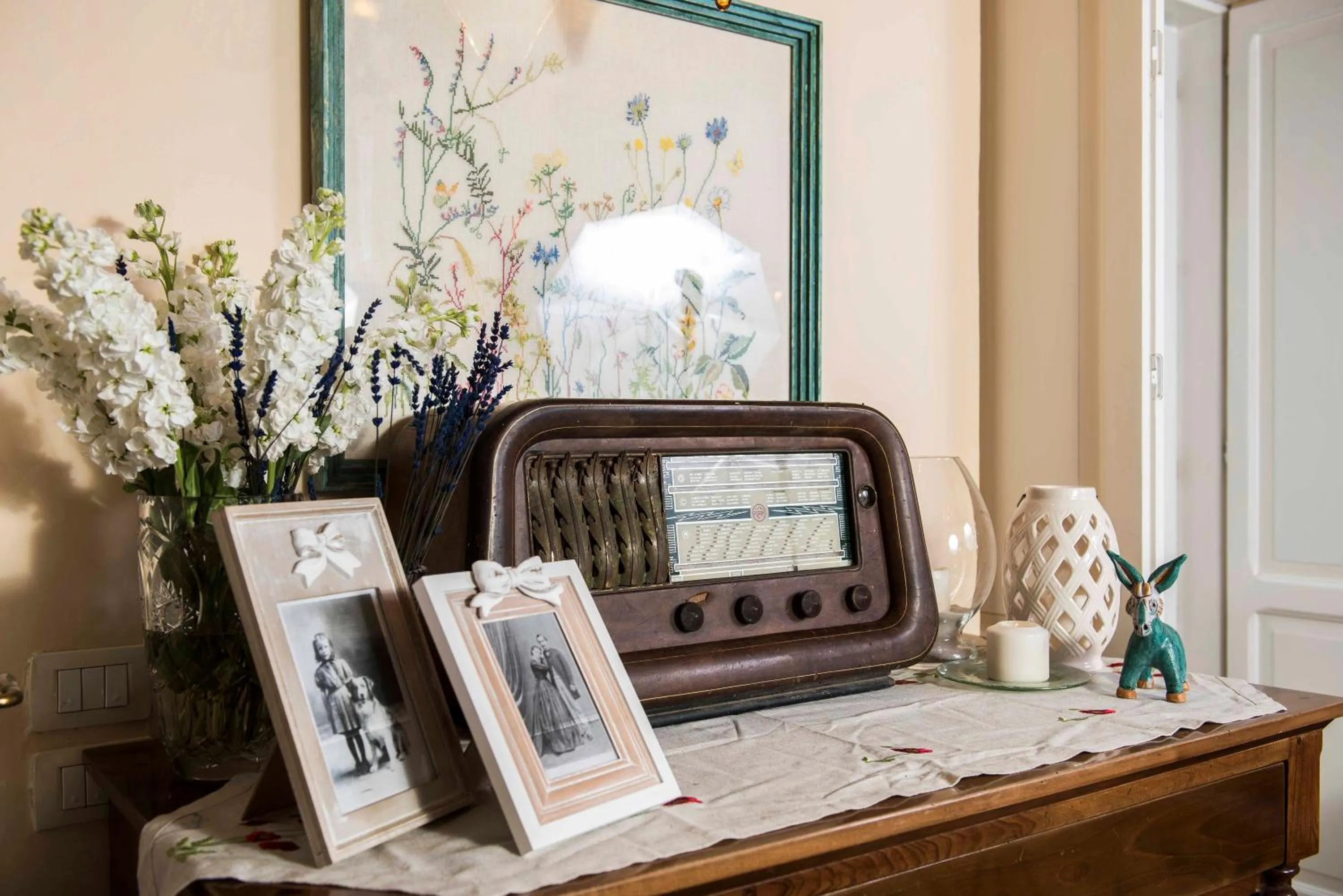 Decorative detail in B&B Gattacicova