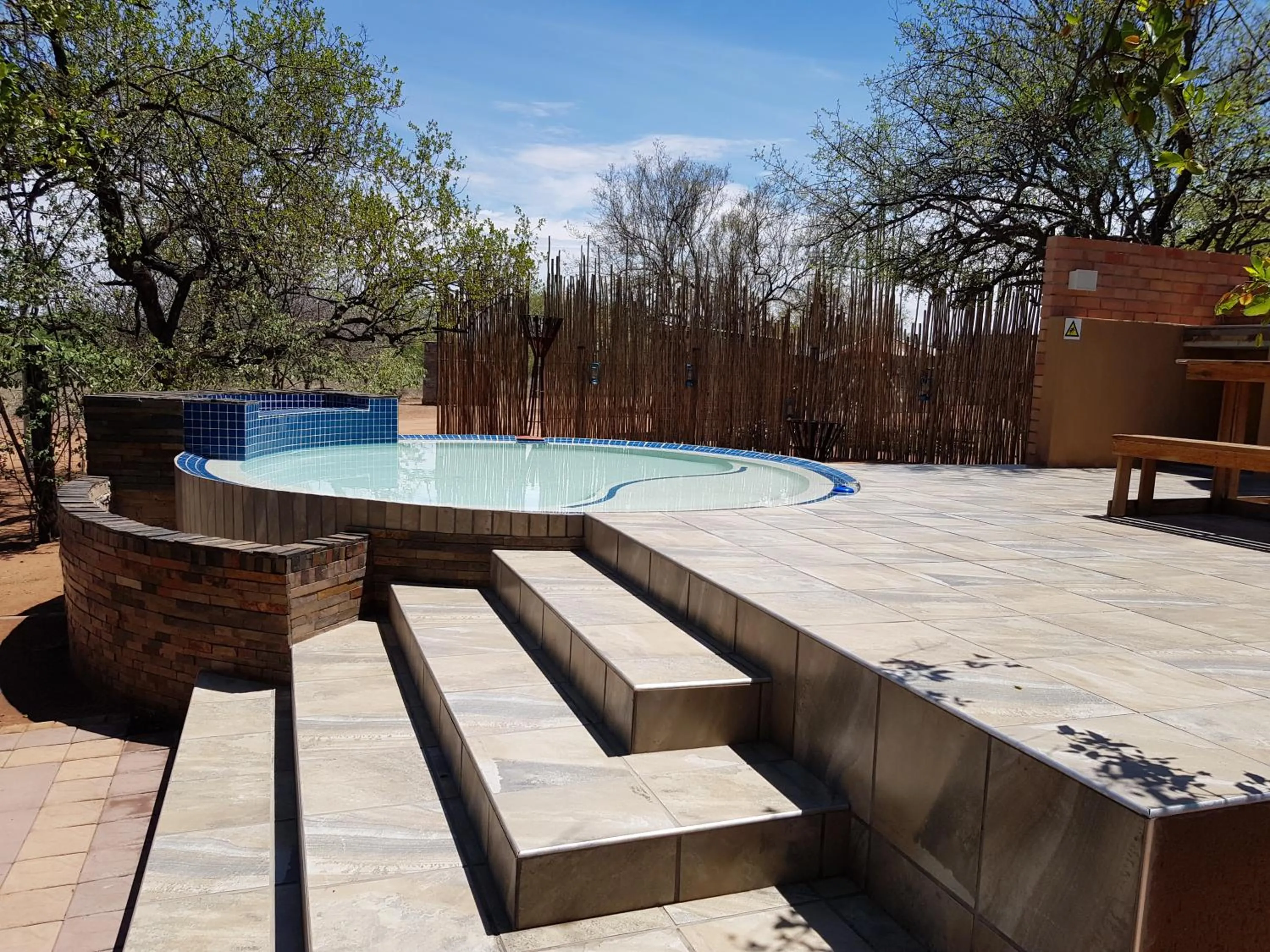 Swimming pool in Cottage Lenise