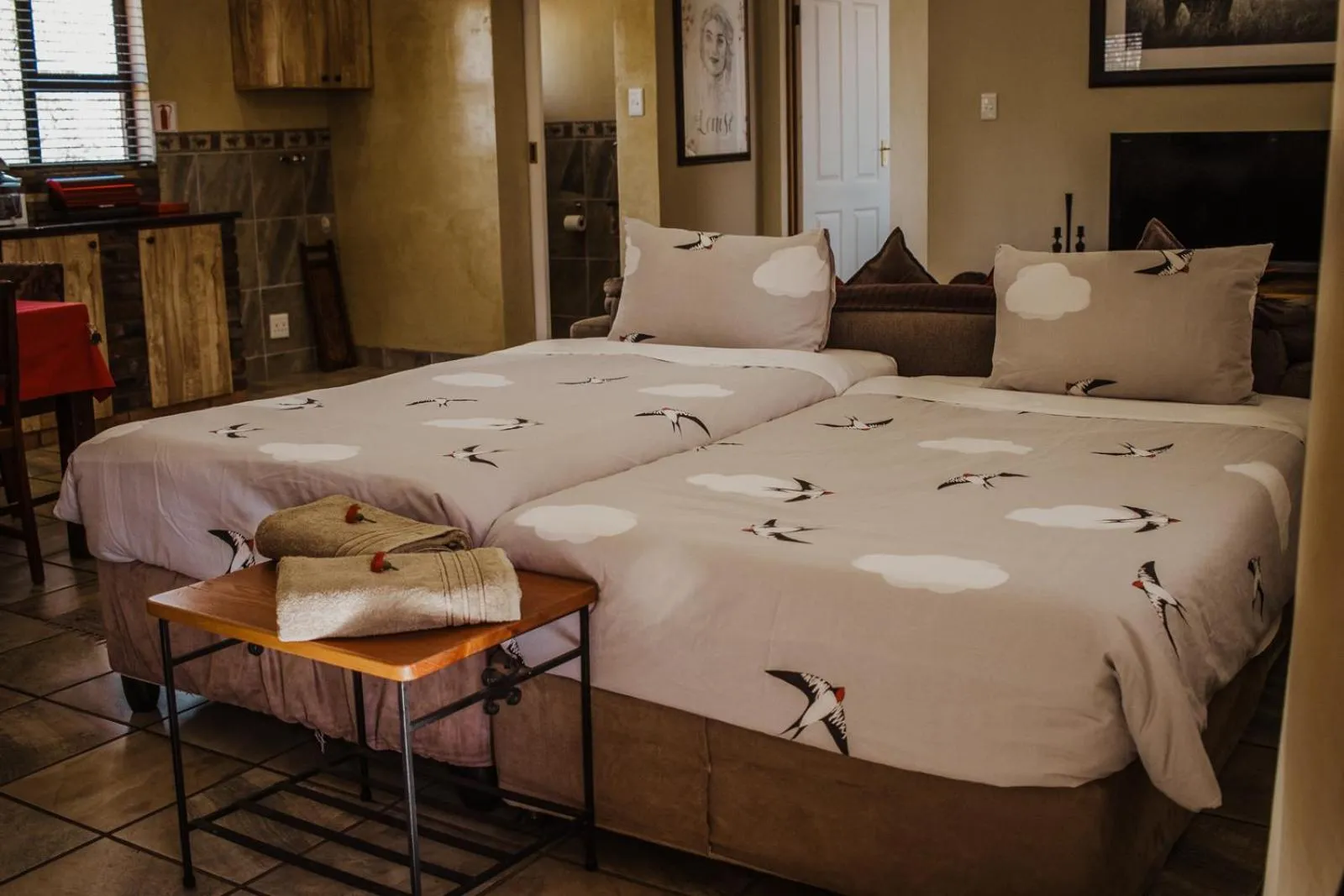 Photo of the whole room, Bed in Cottage Lenise