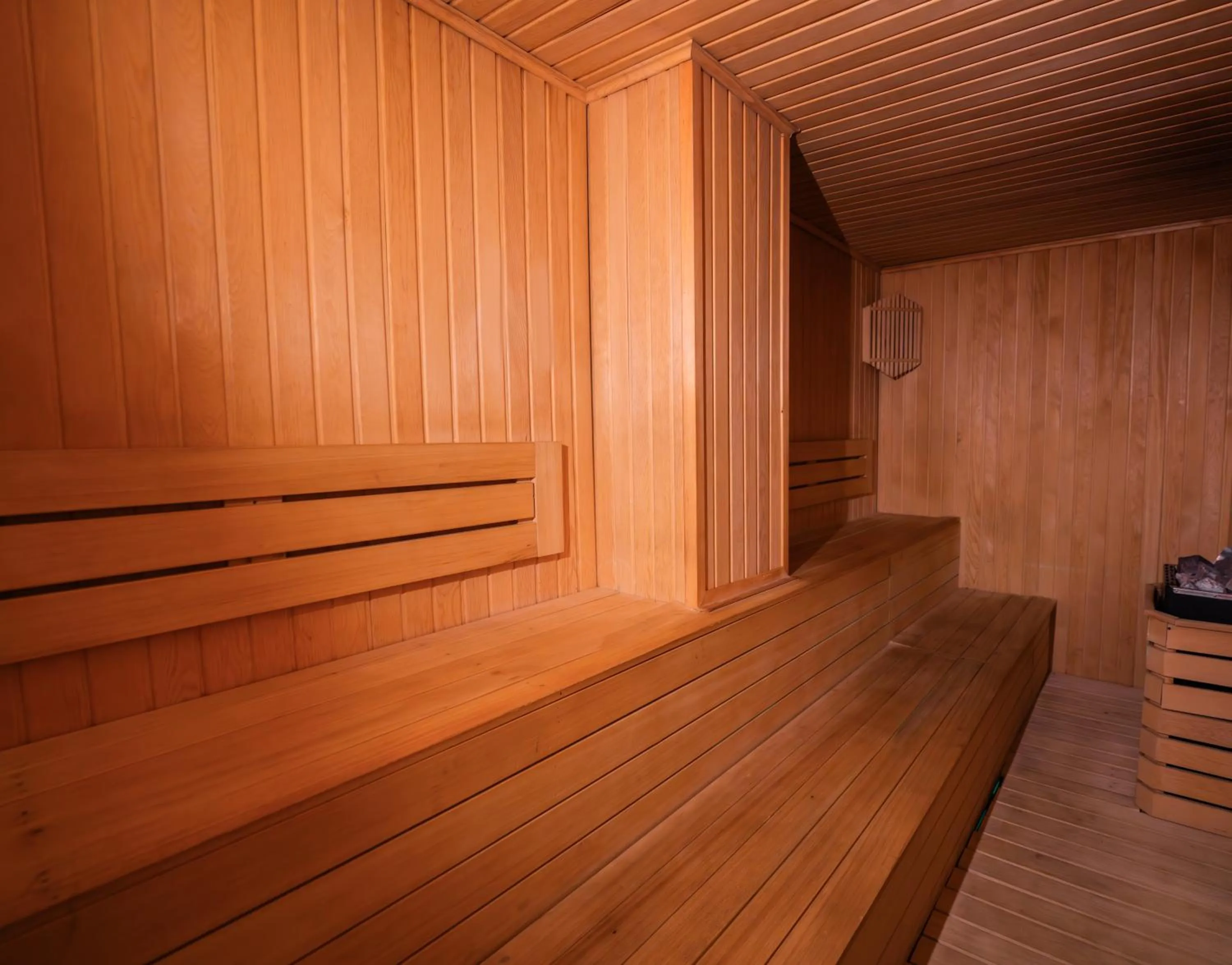 Sauna in Vespia Hotel