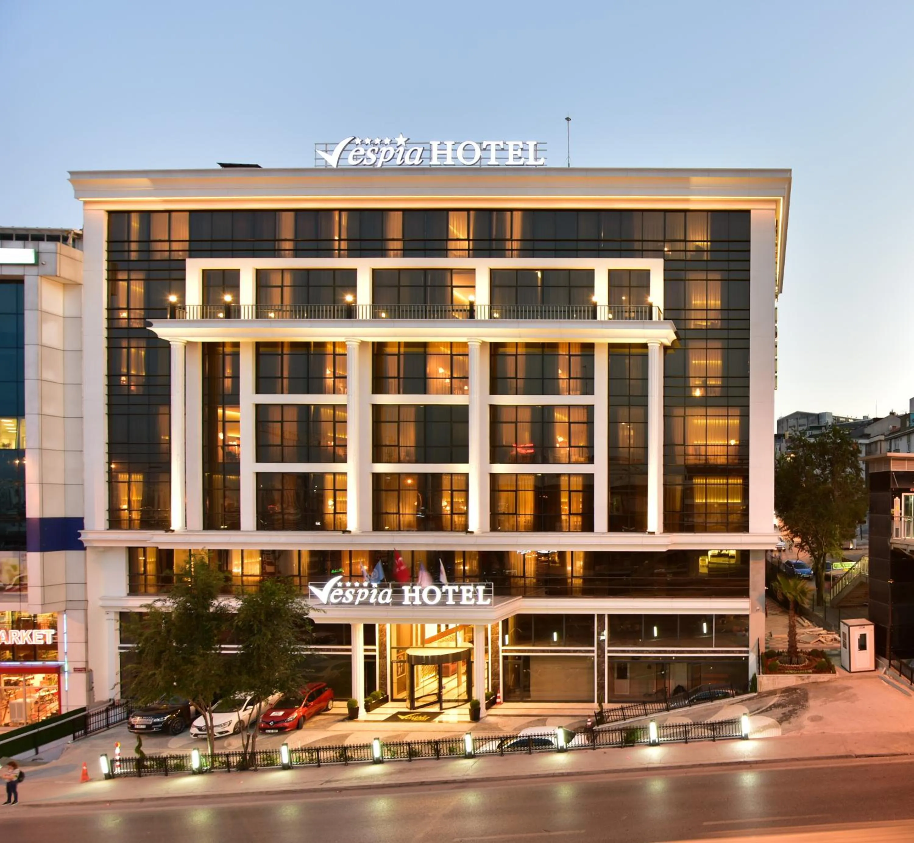 Property building in Vespia Hotel