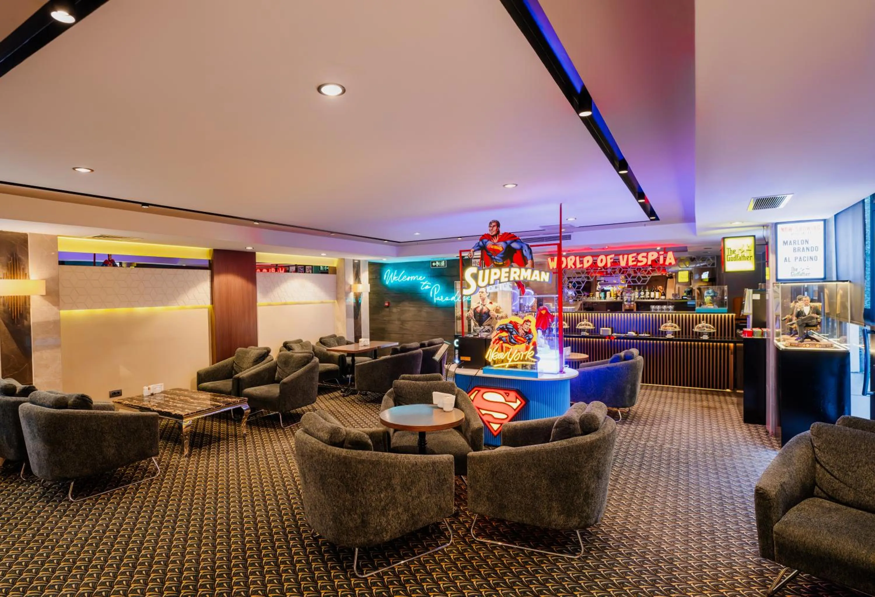 Lobby or reception in Vespia Hotel