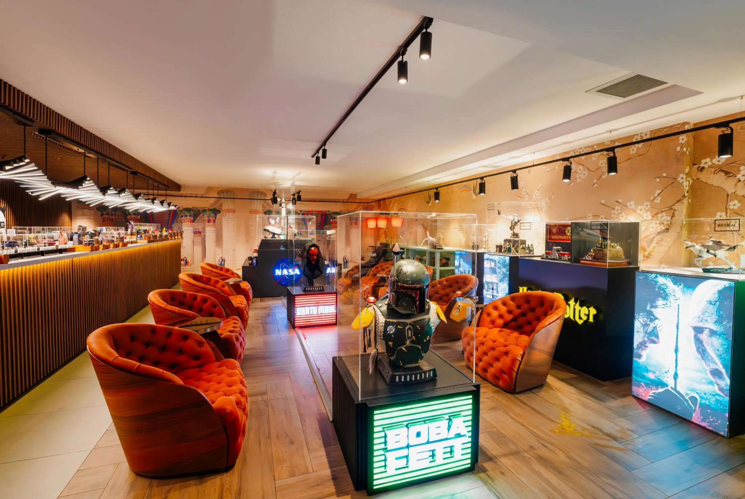 Lobby or reception in Vespia Hotel