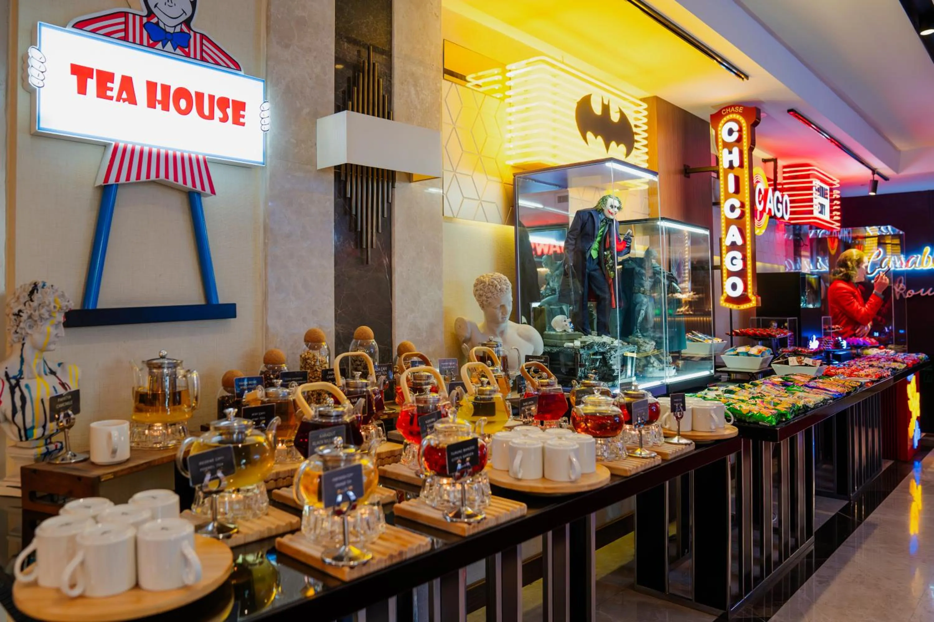 Lobby or reception in Vespia Hotel