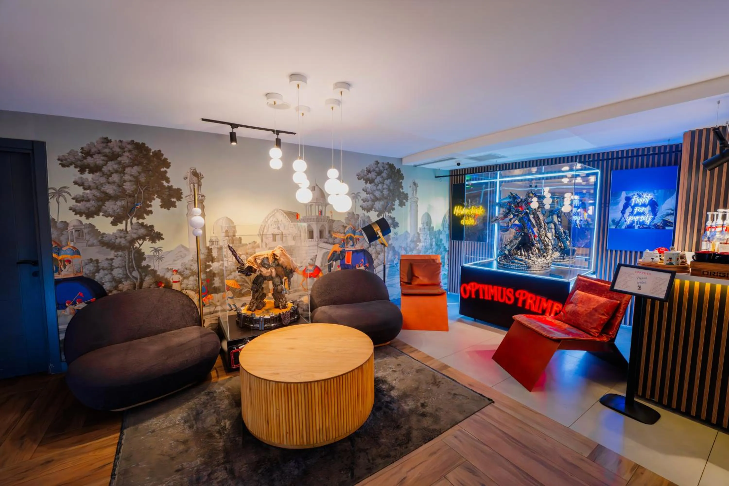 Lobby or reception in Vespia Hotel