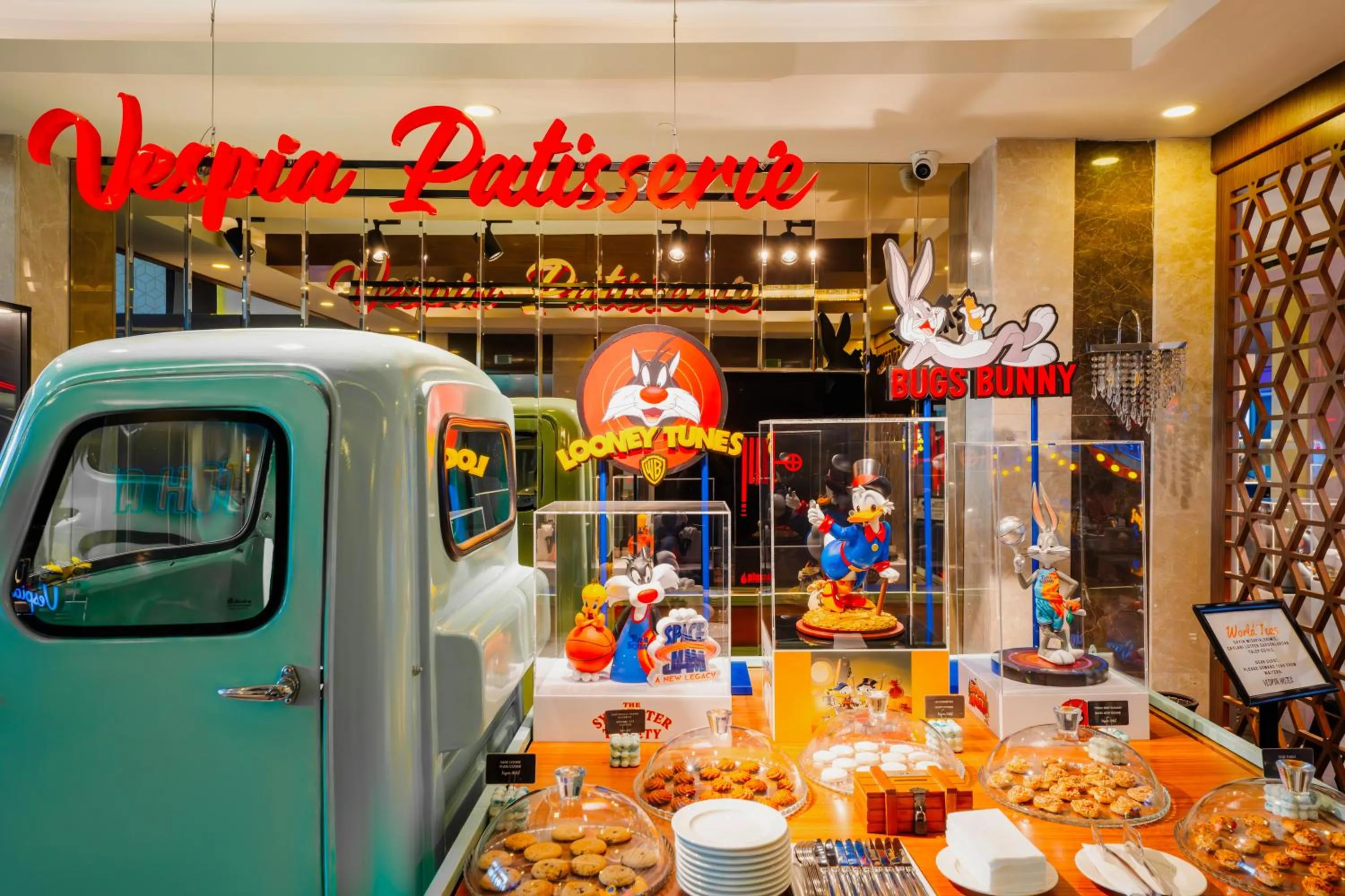 Lobby or reception in Vespia Hotel