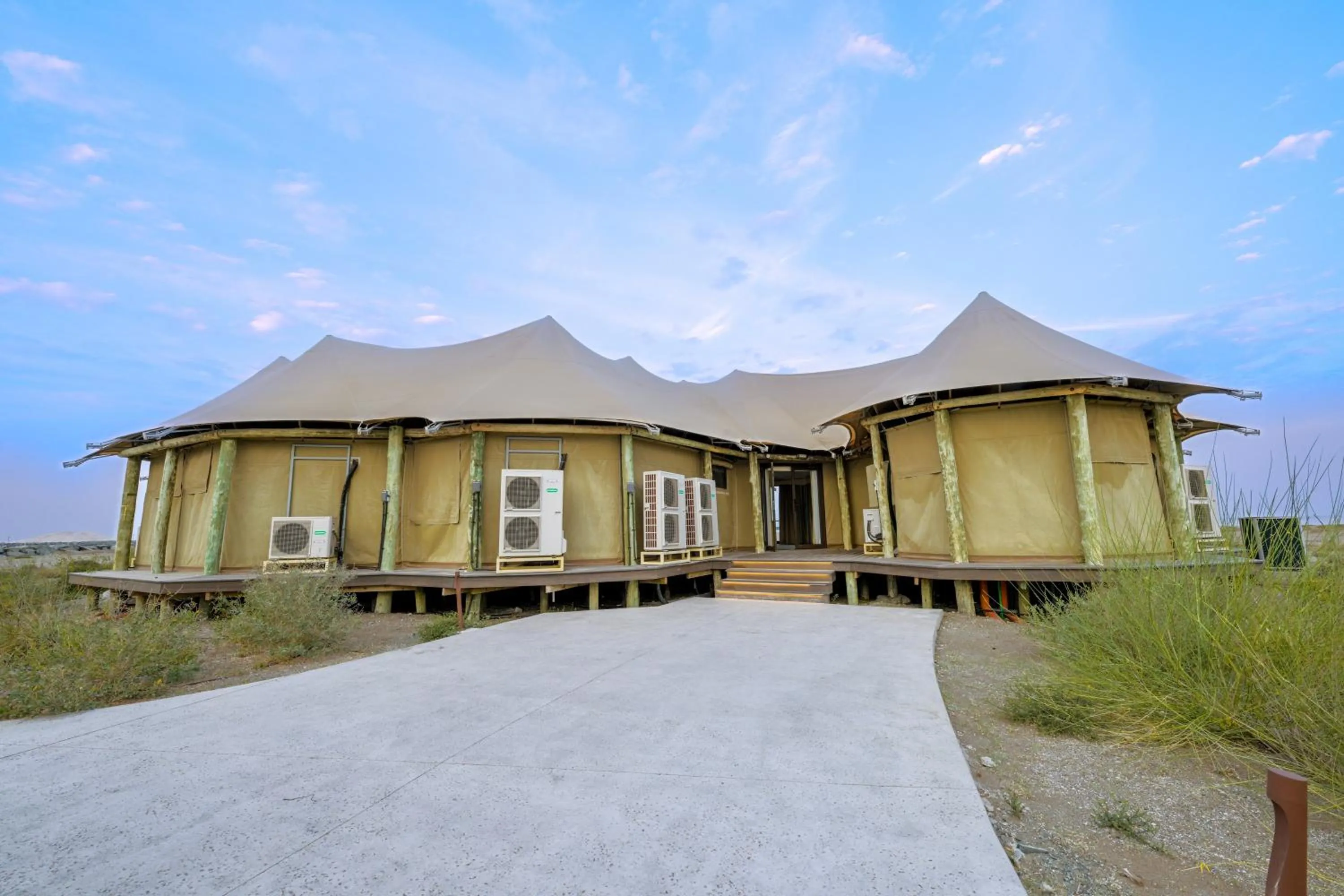 Landmark view in Kingfisher Retreat by Sharjah Collection