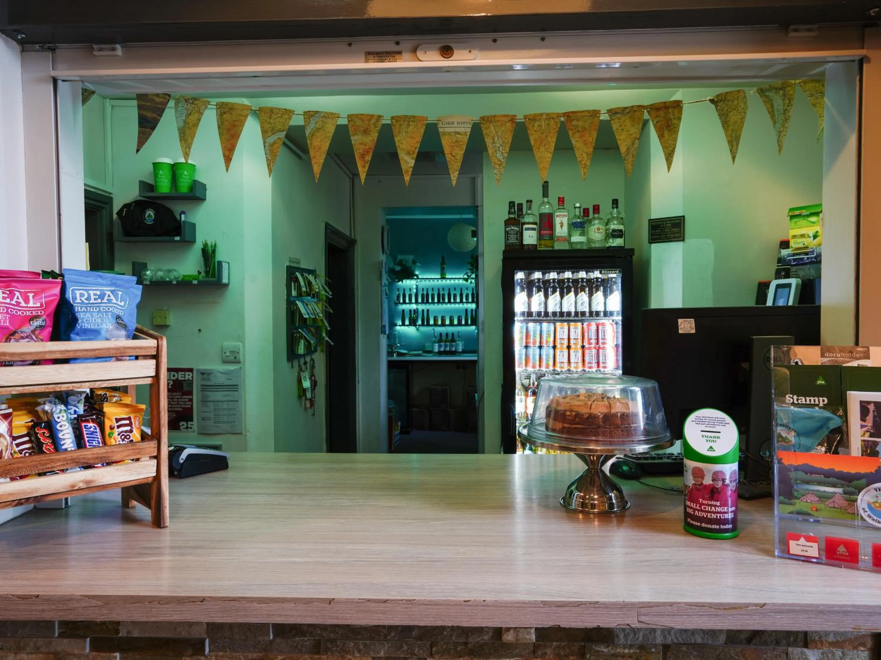 Lobby or reception in YHA Hawkshead