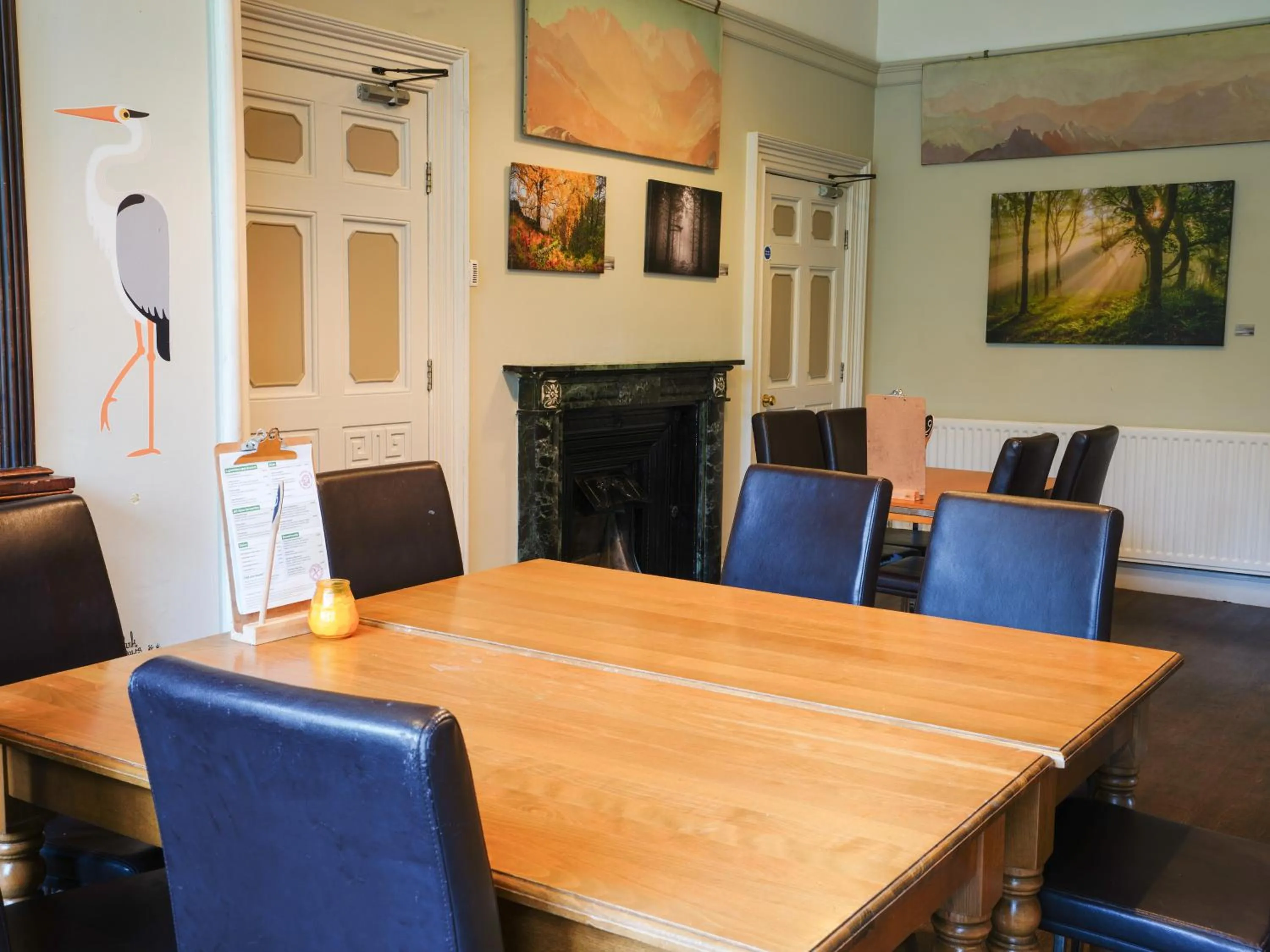 Living room in YHA Hawkshead