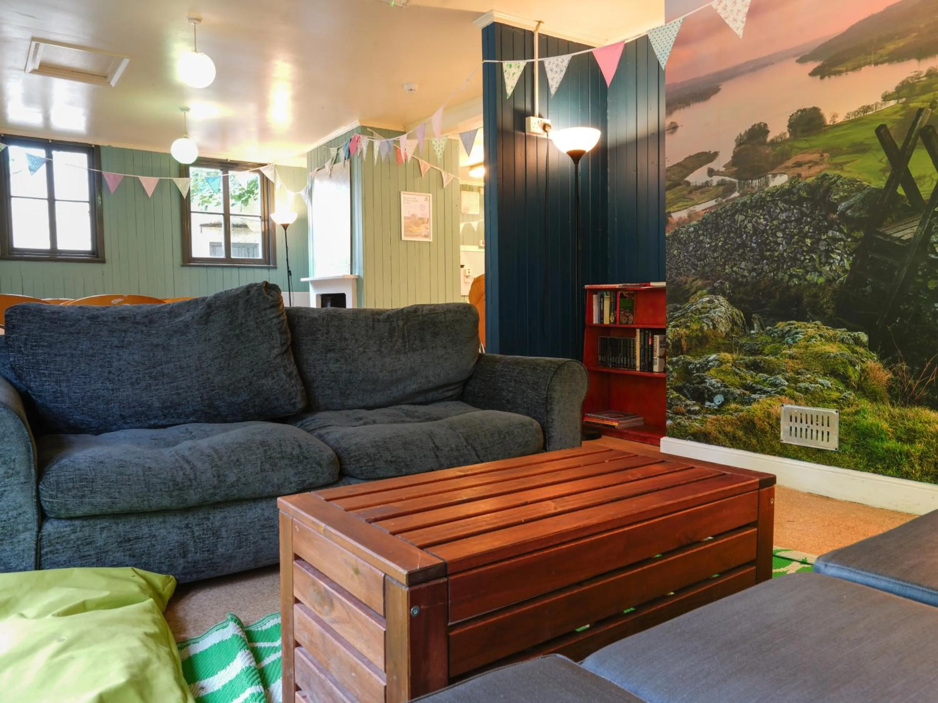 Living room in YHA Hawkshead