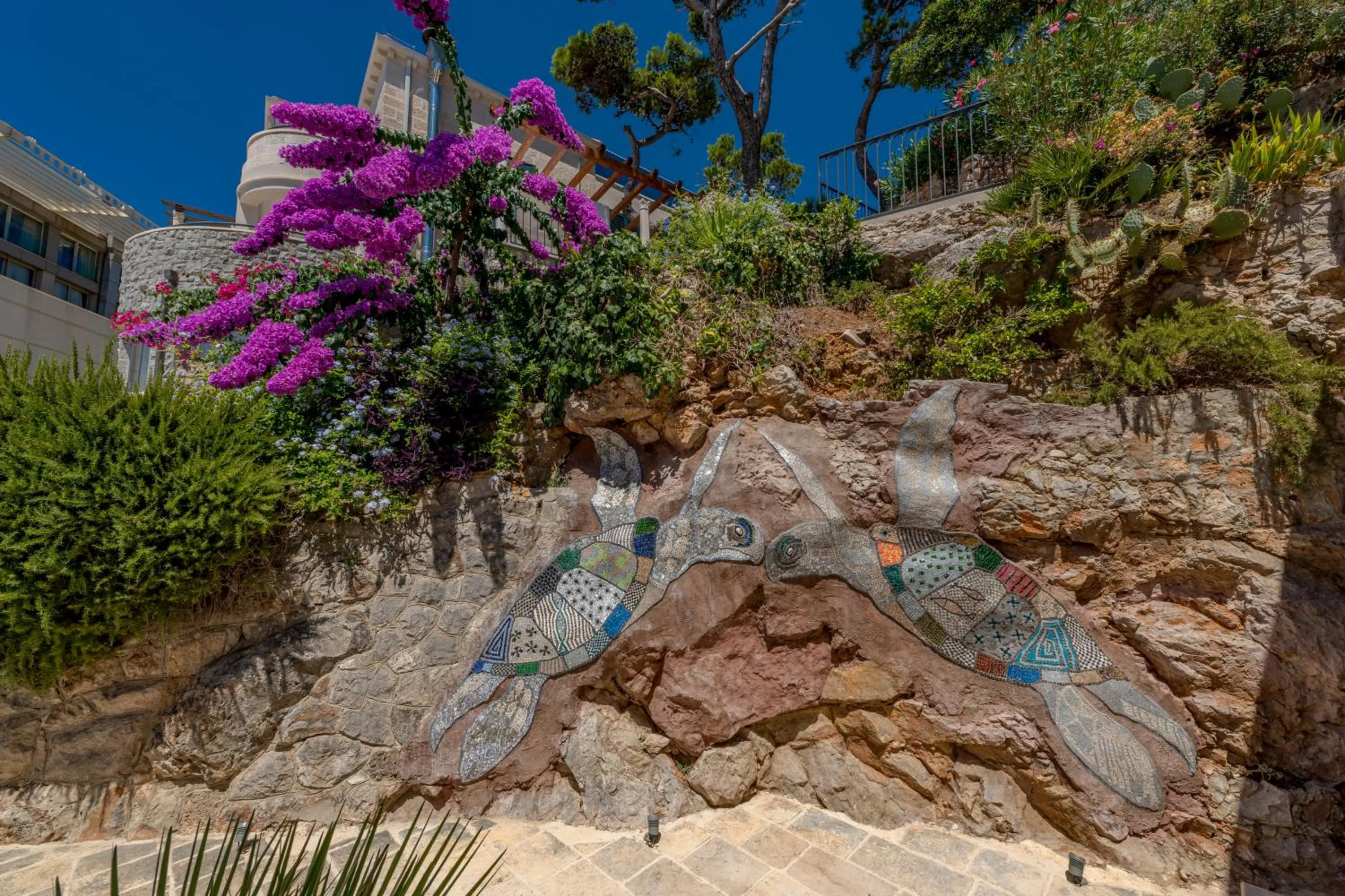 Natural landscape in Villa Orabelle