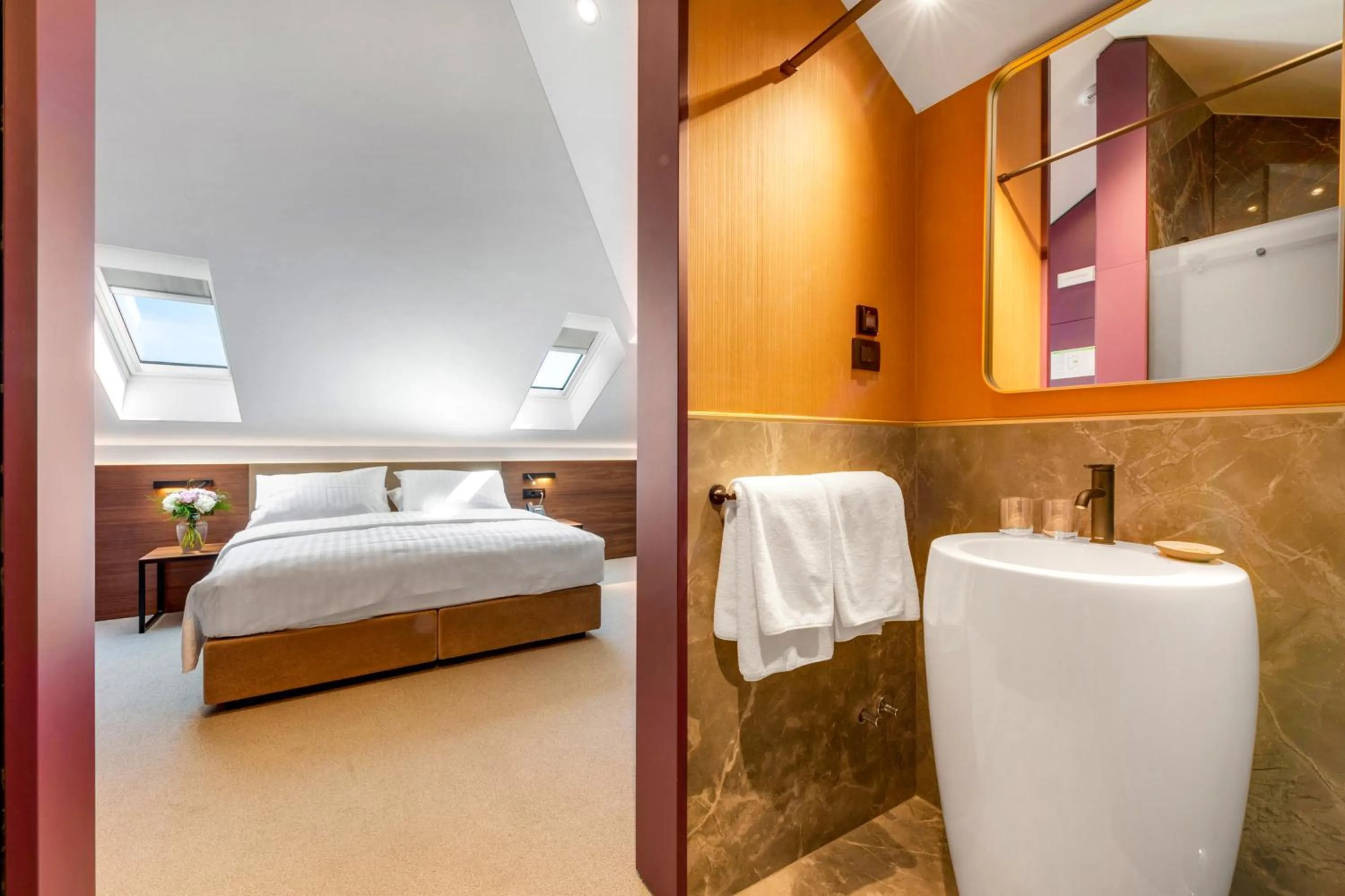 Bed in Villa Orabelle