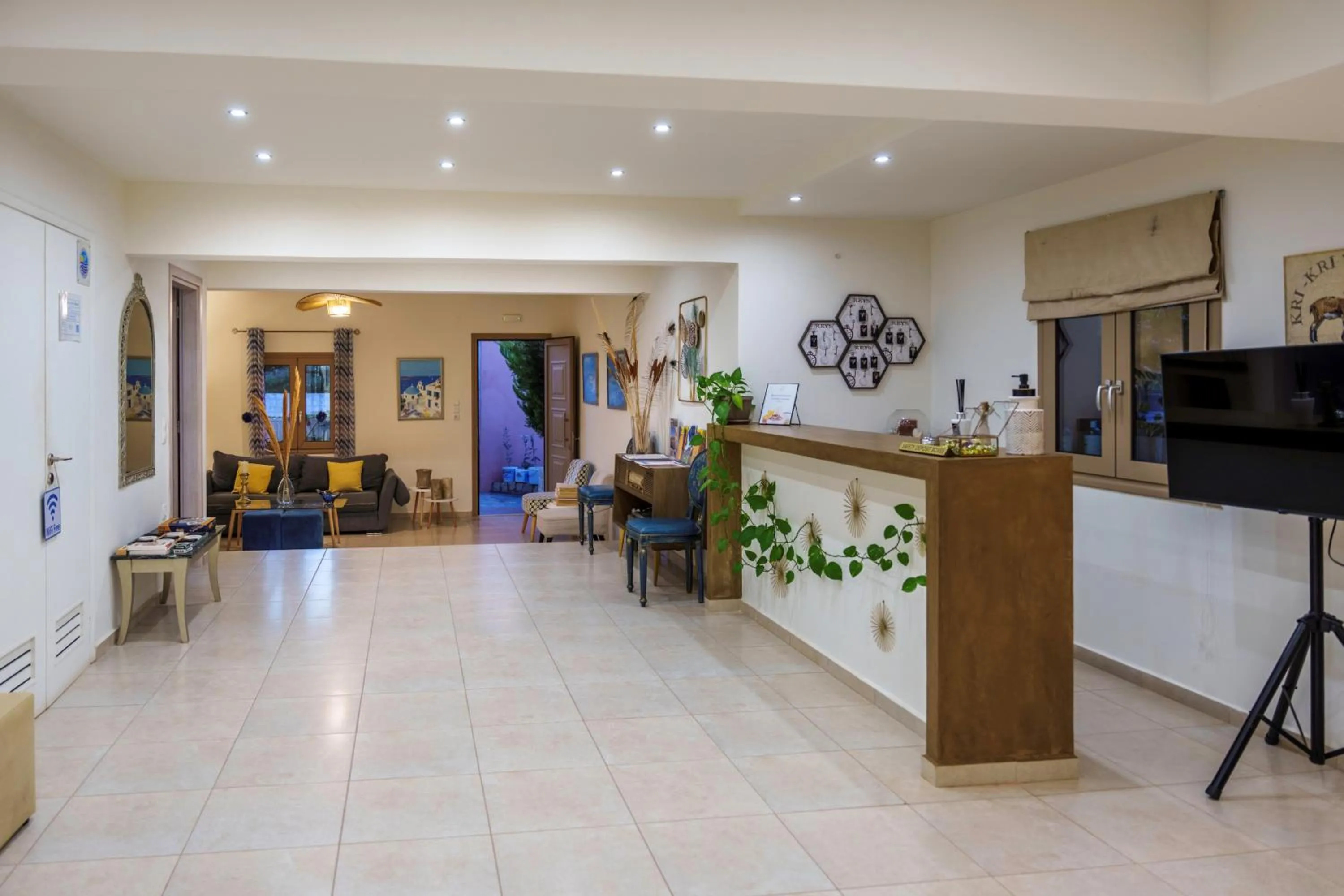 Lobby or reception in Kri-Kri Village Holiday Apts by Estia