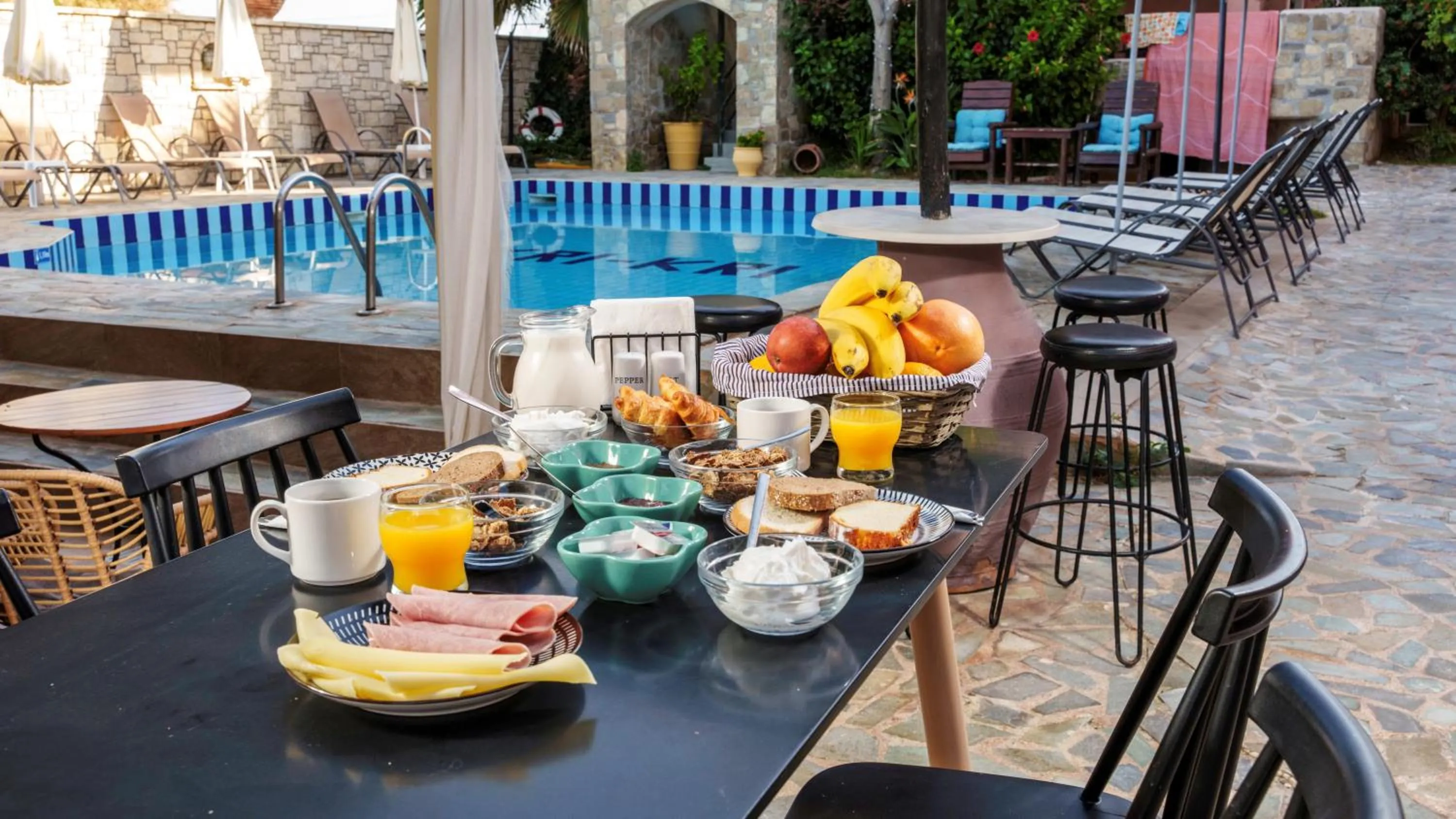 Breakfast in Kri-Kri Village Holiday Apts by Estia