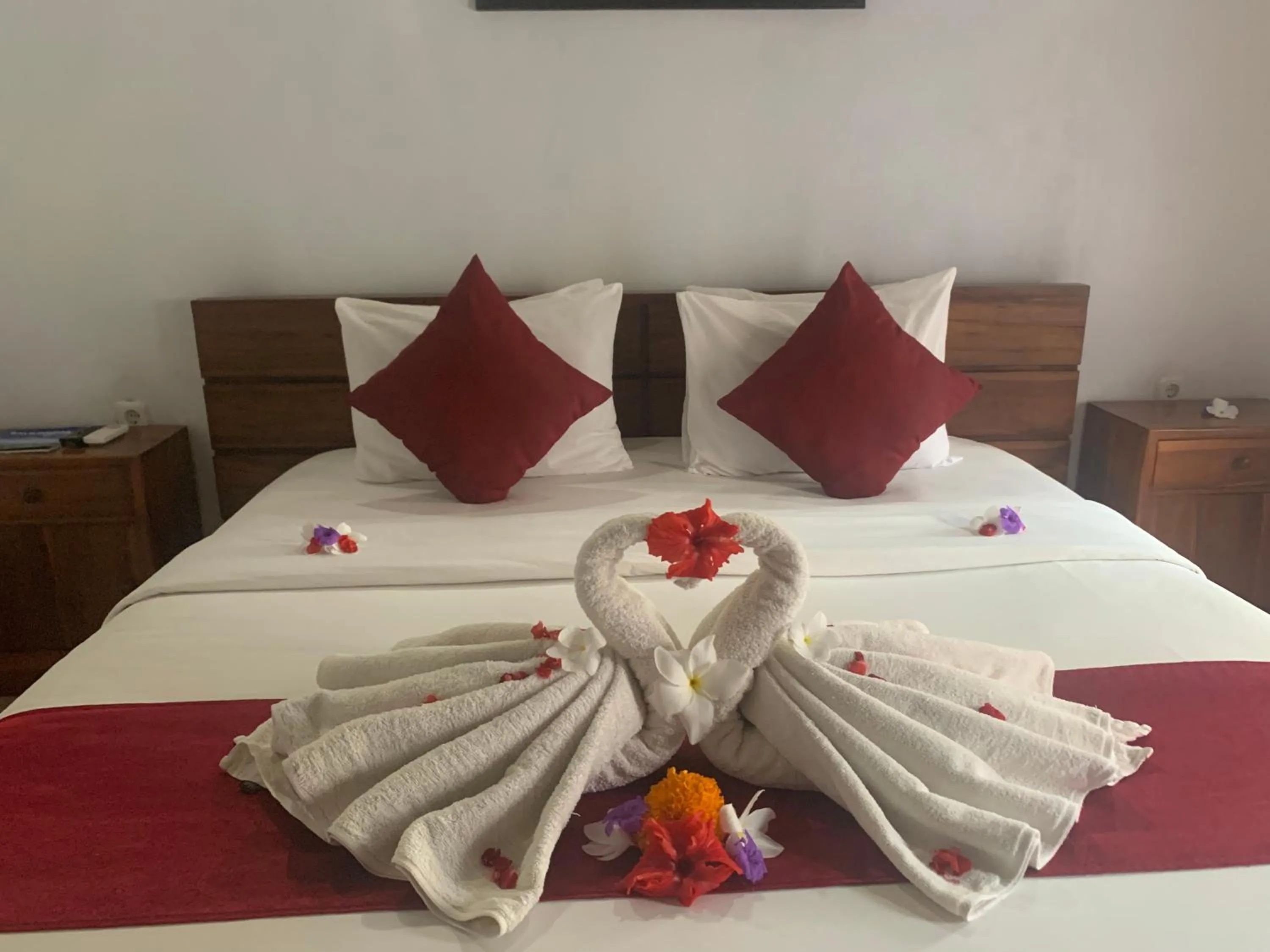 Bed in Jona Bungalow