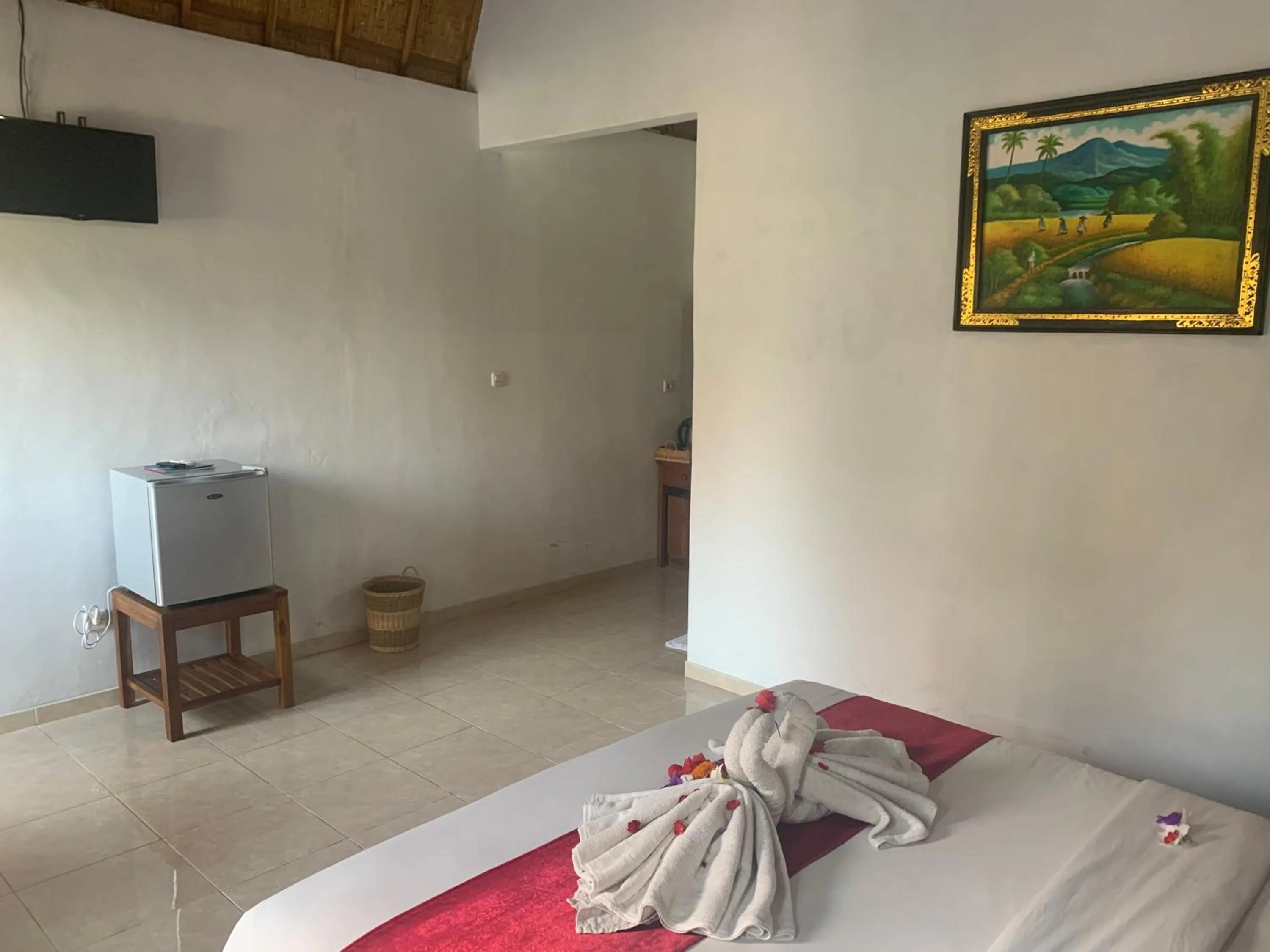 Bed in Jona Bungalow