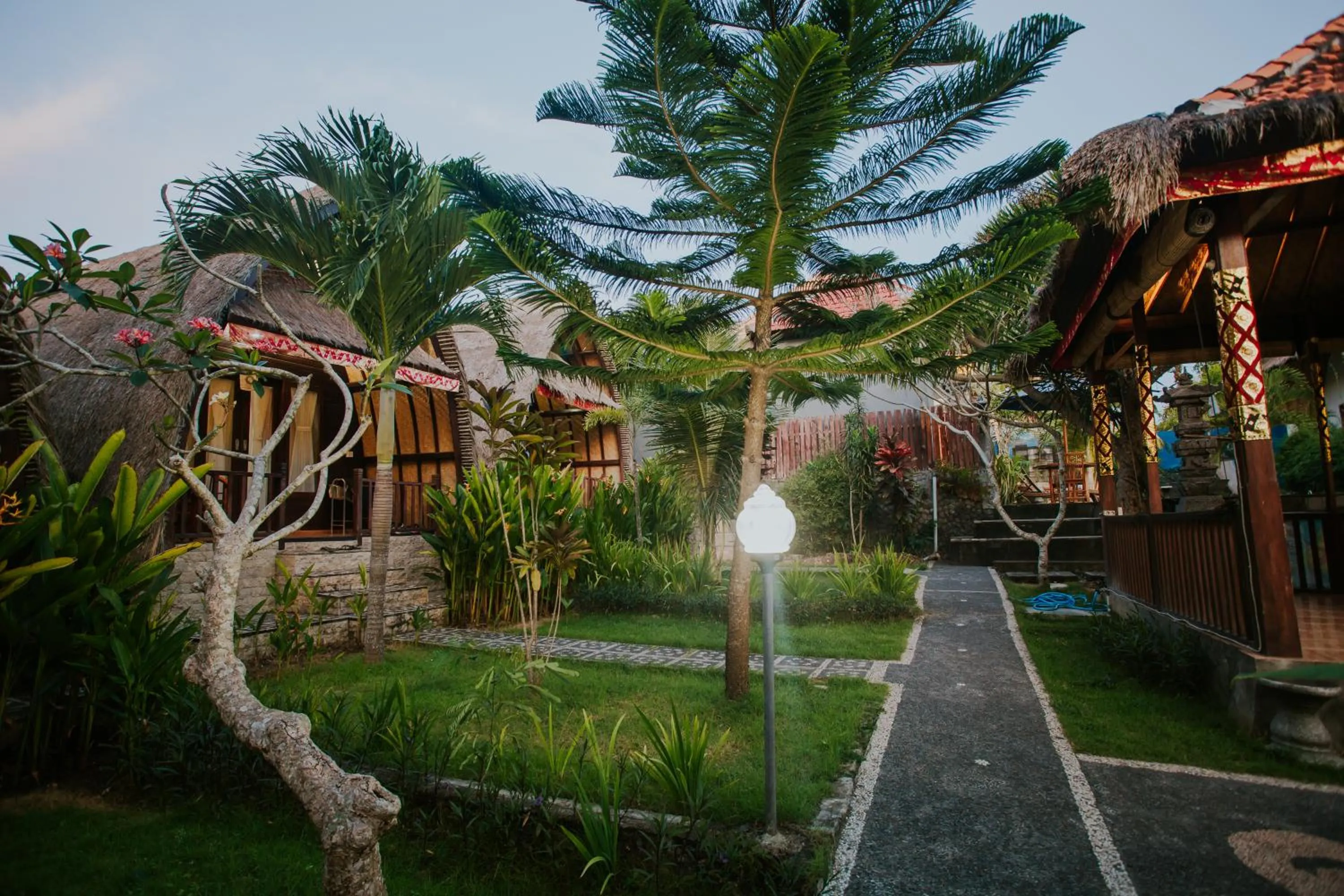 Garden in Jona Bungalow