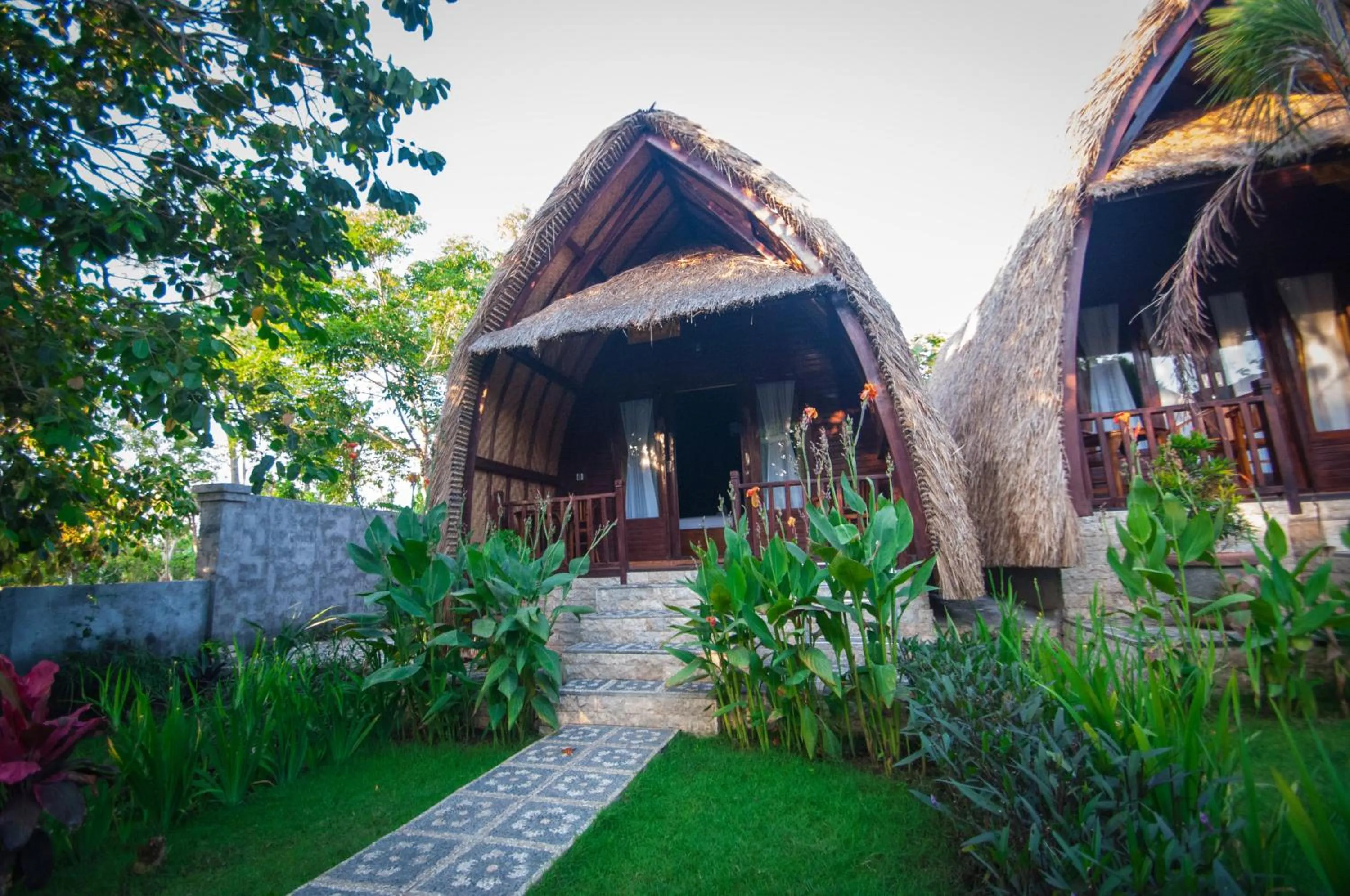 Garden in Jona Bungalow