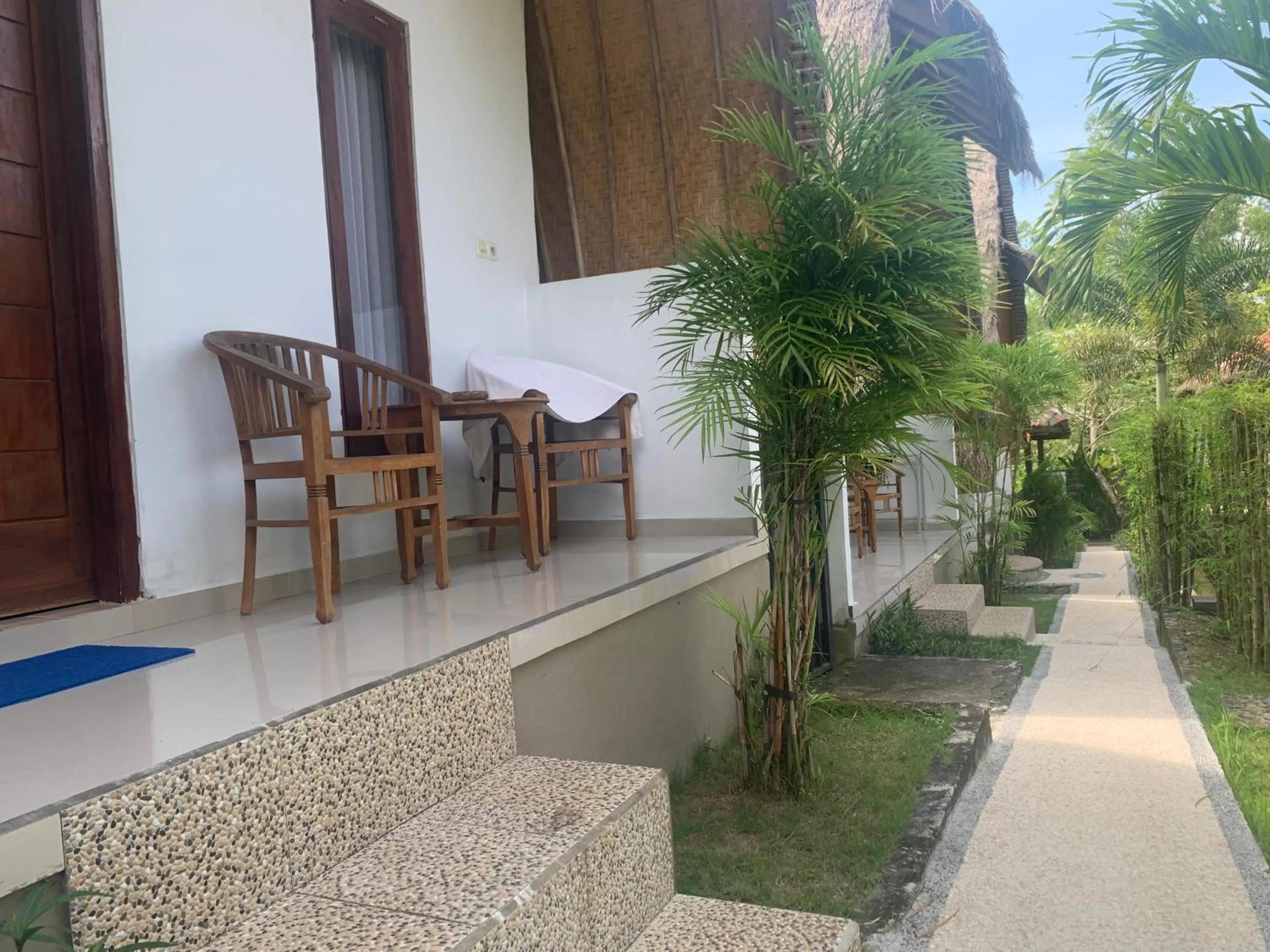Balcony/Terrace in Jona Bungalow