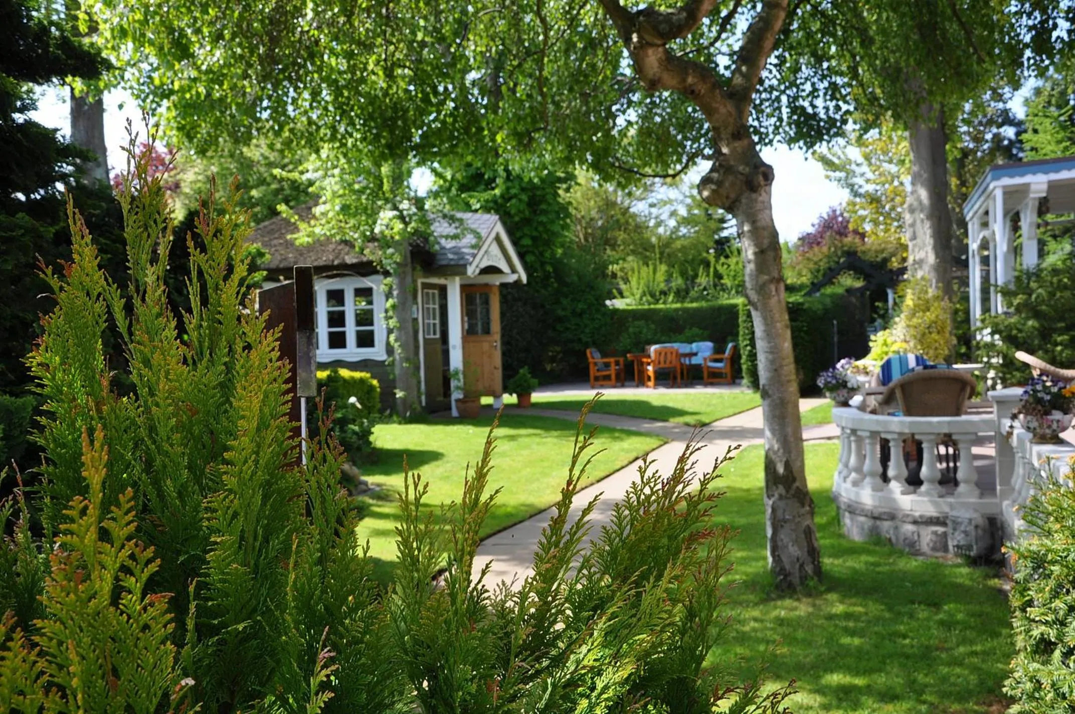 Garden in Inselhotel Arfsten