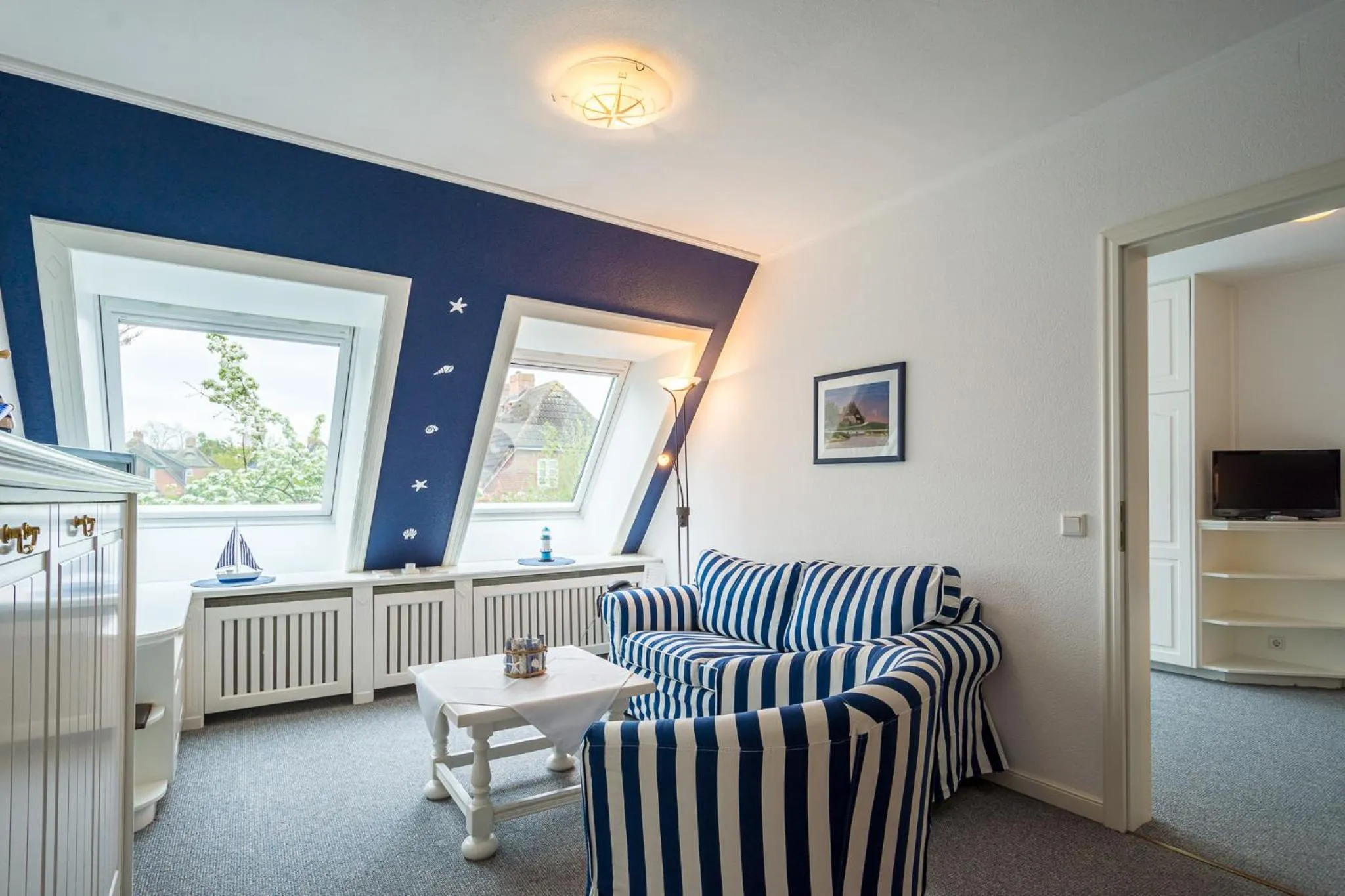 Living room in Inselhotel Arfsten