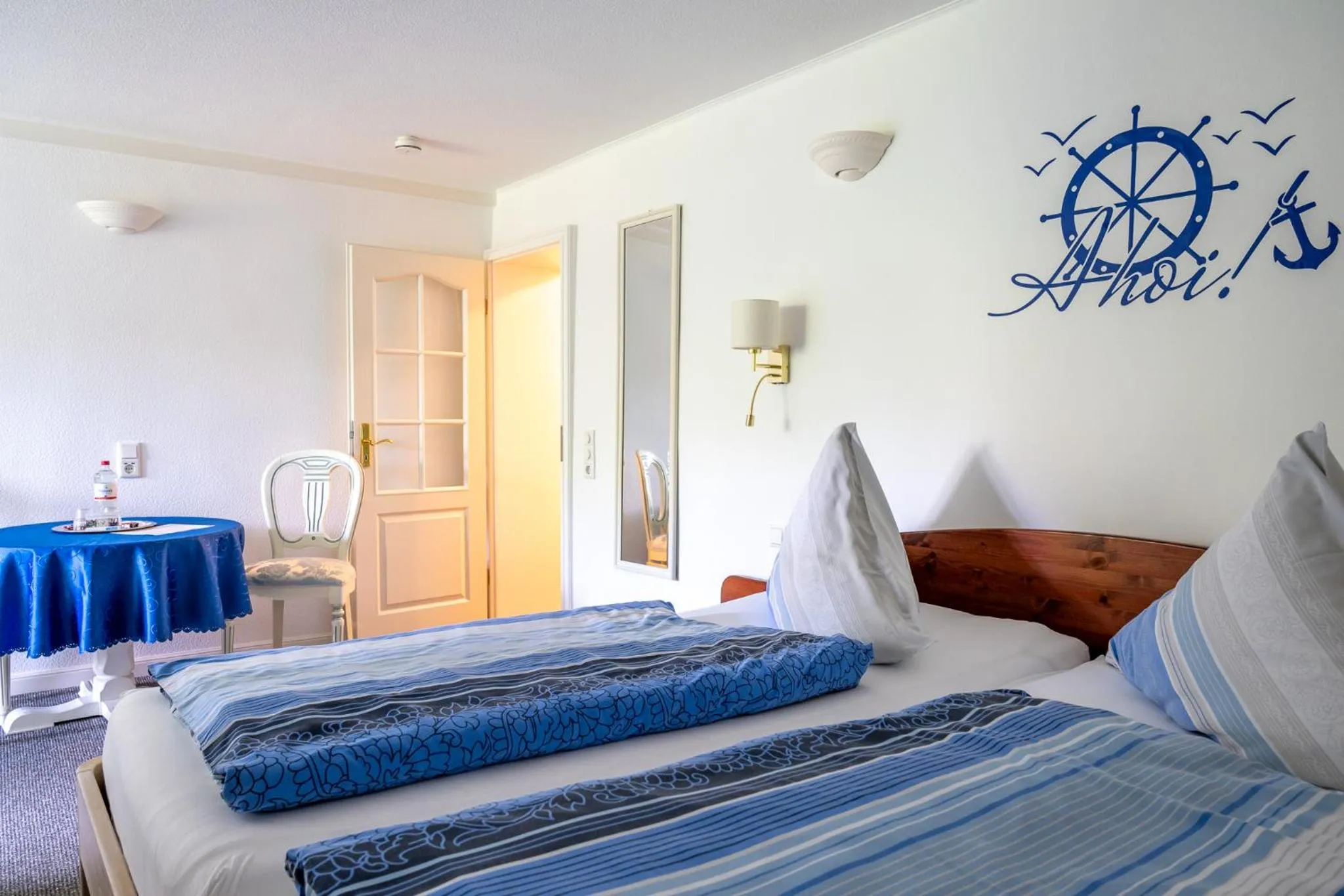 Bedroom, Bed in Inselhotel Arfsten