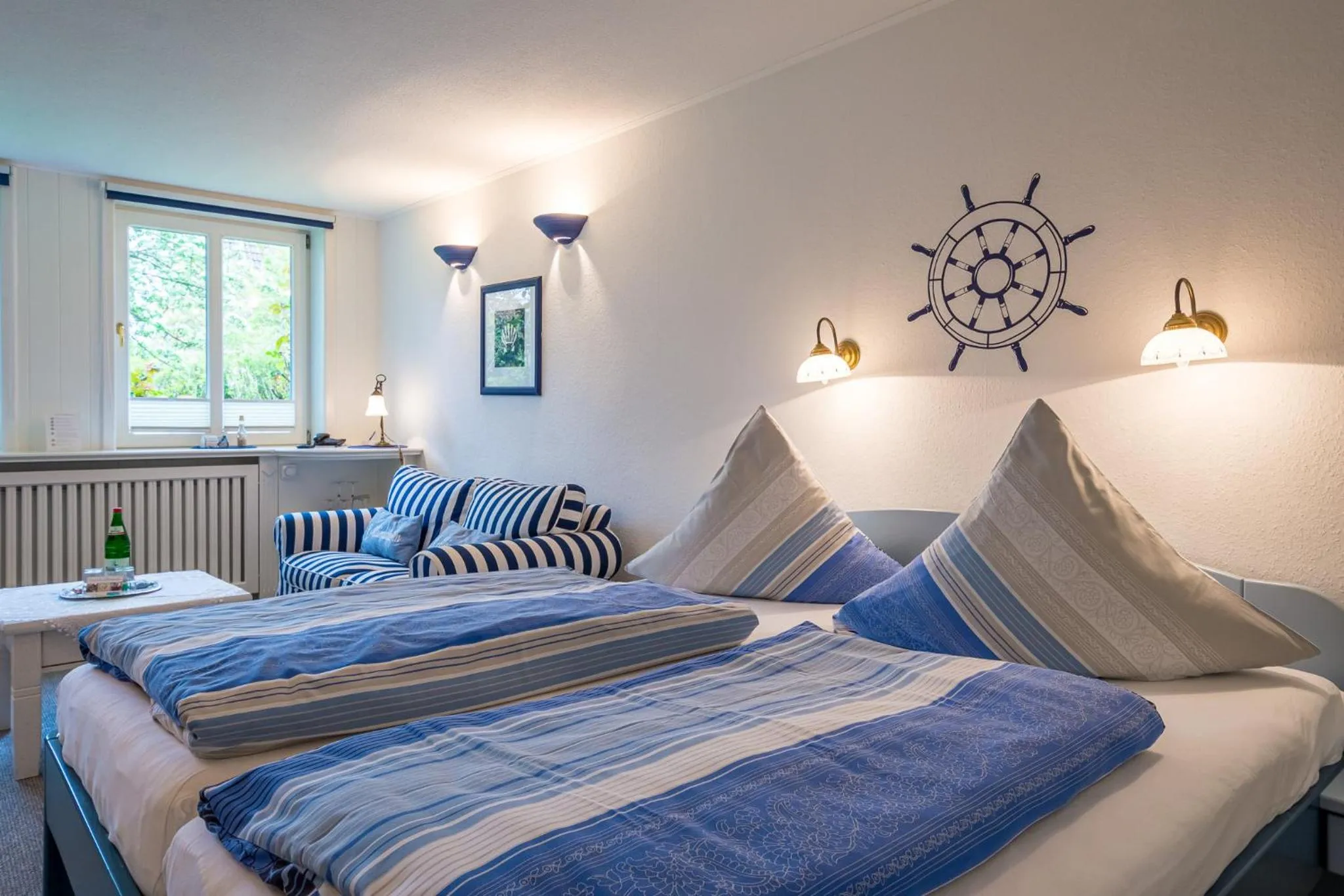 Bedroom, Bed in Inselhotel Arfsten