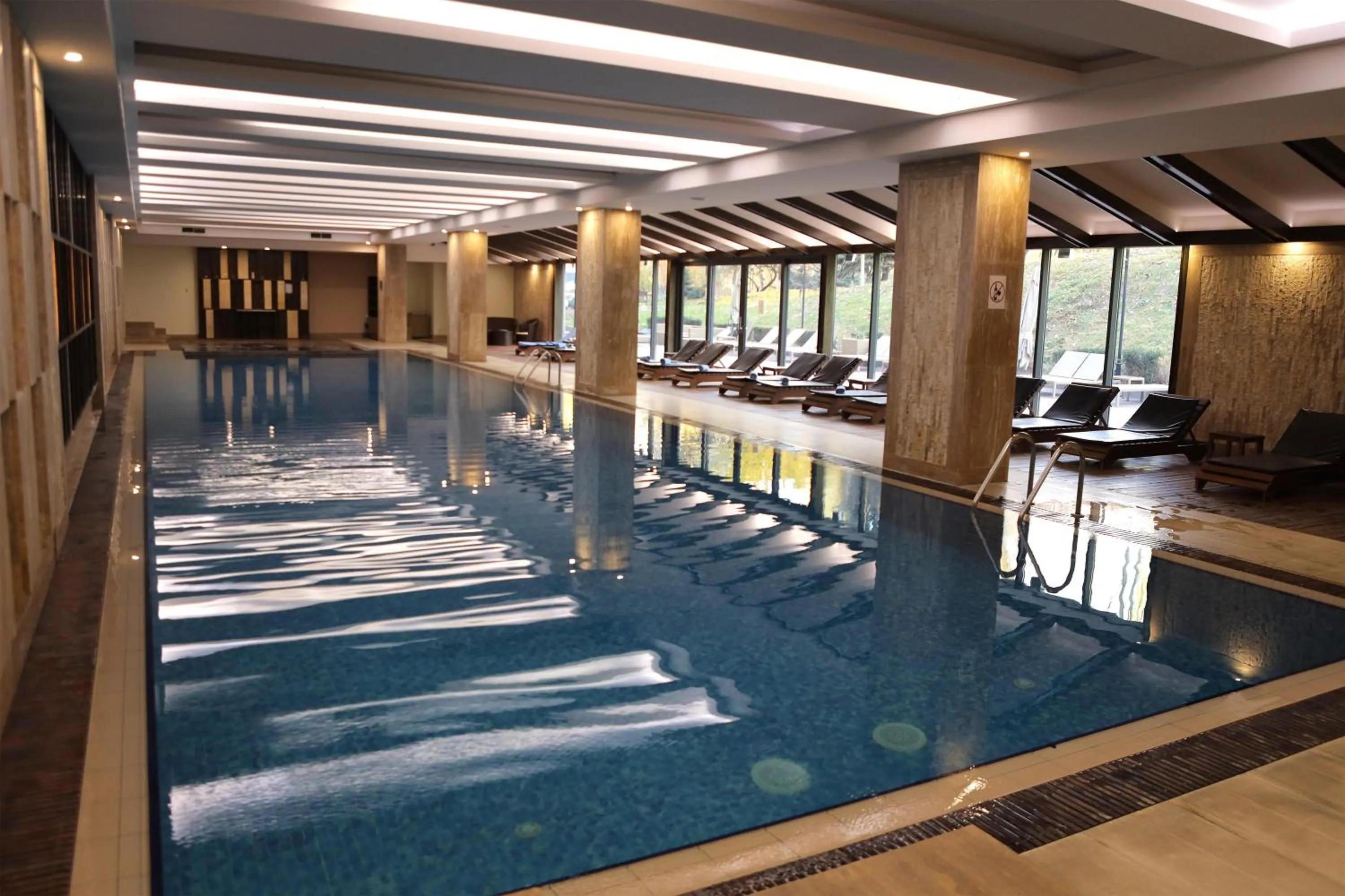 Pool view in Radisson BLU Hotel Yerevan