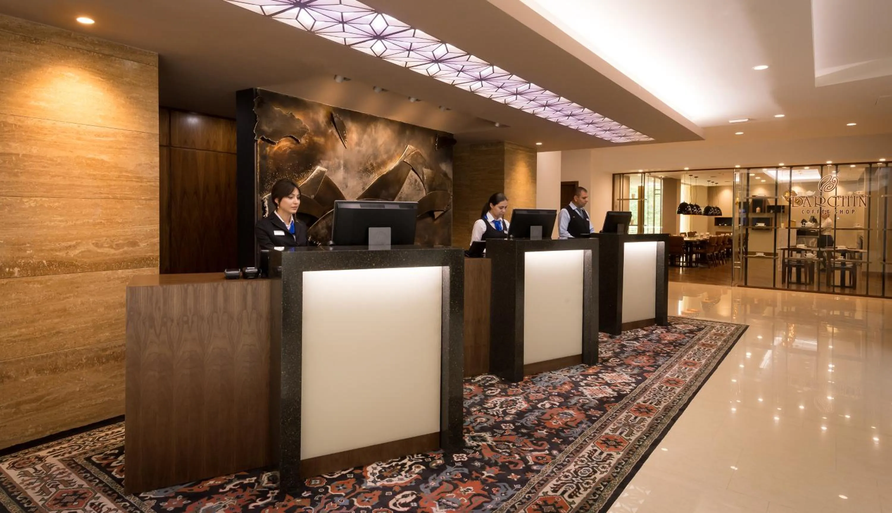 Lobby or reception in Radisson BLU Hotel Yerevan