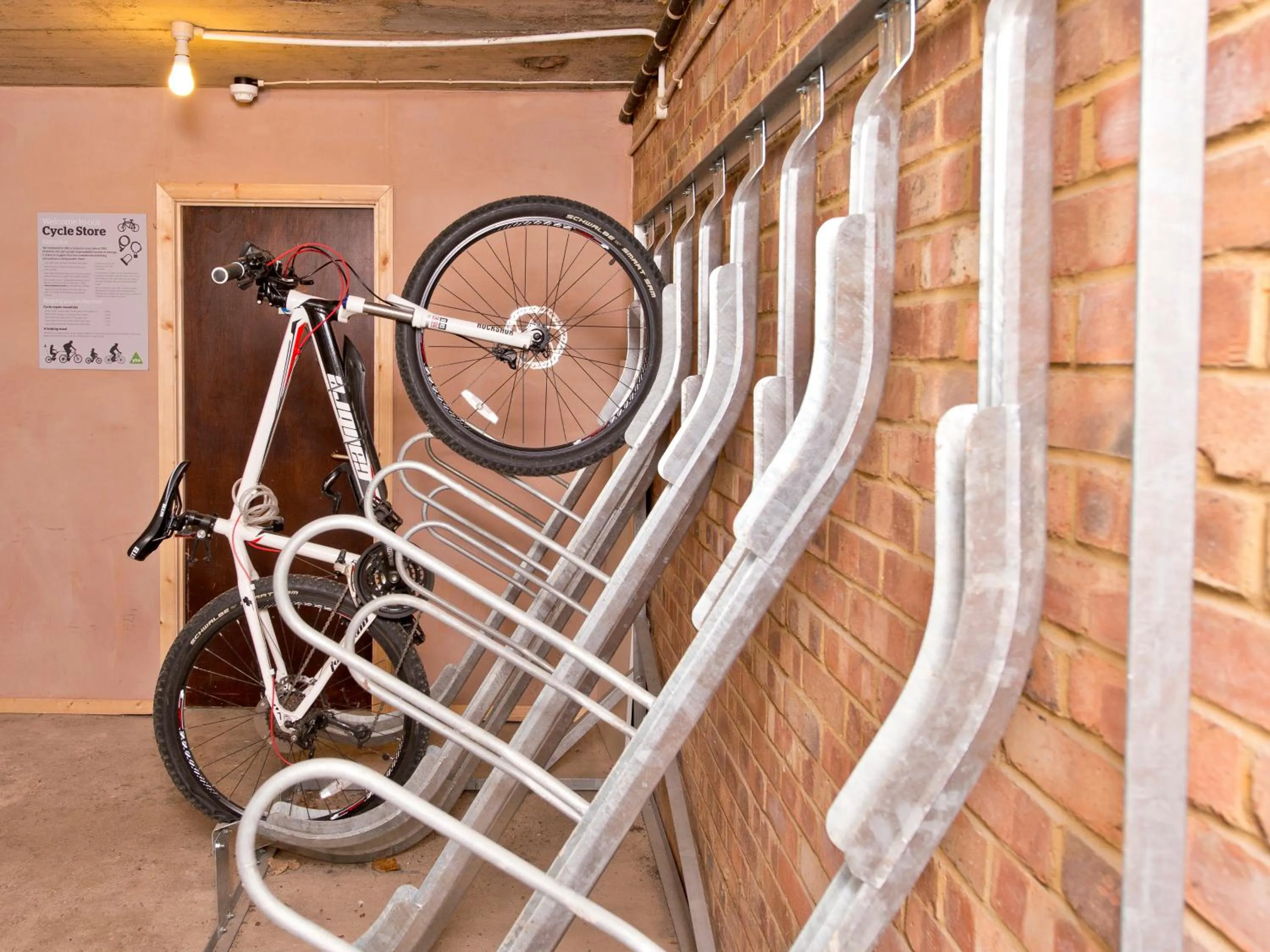 Cycling in YHA Truleigh Hill