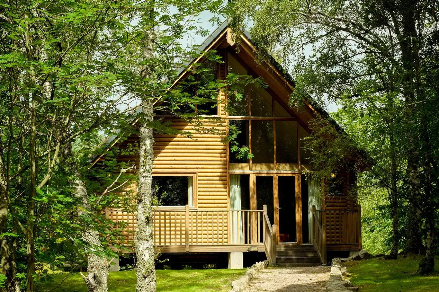 Facade/entrance in Macdonald Woodland Lodges at Macdonald Aviemore Resort