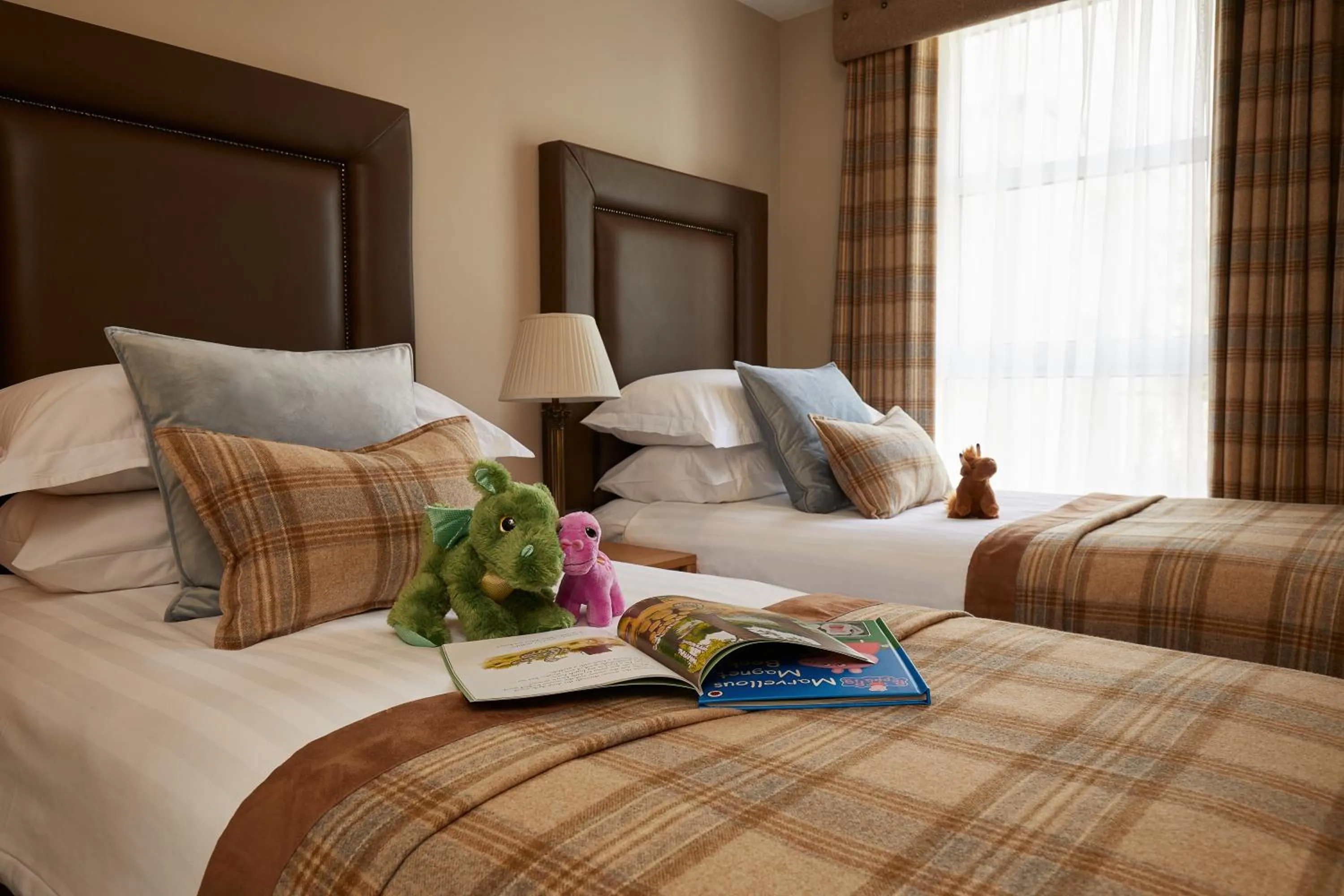 Bedroom, Bed in Macdonald Woodland Lodges at Macdonald Aviemore Resort